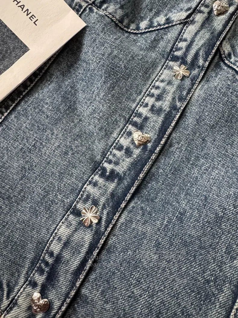 Chanel Chanel Denim straps Size XS / US 0-2 / IT 36-38 - 4 Thumbnail