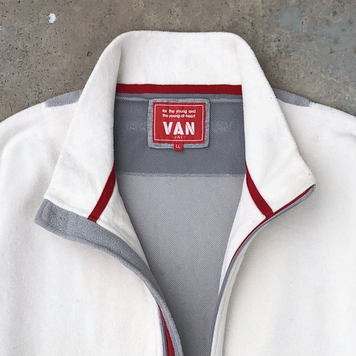 Van Van.JAC. Red Label Fleece Jacket Size US L / EU 52-54 / 3 - 13 Thumbnail