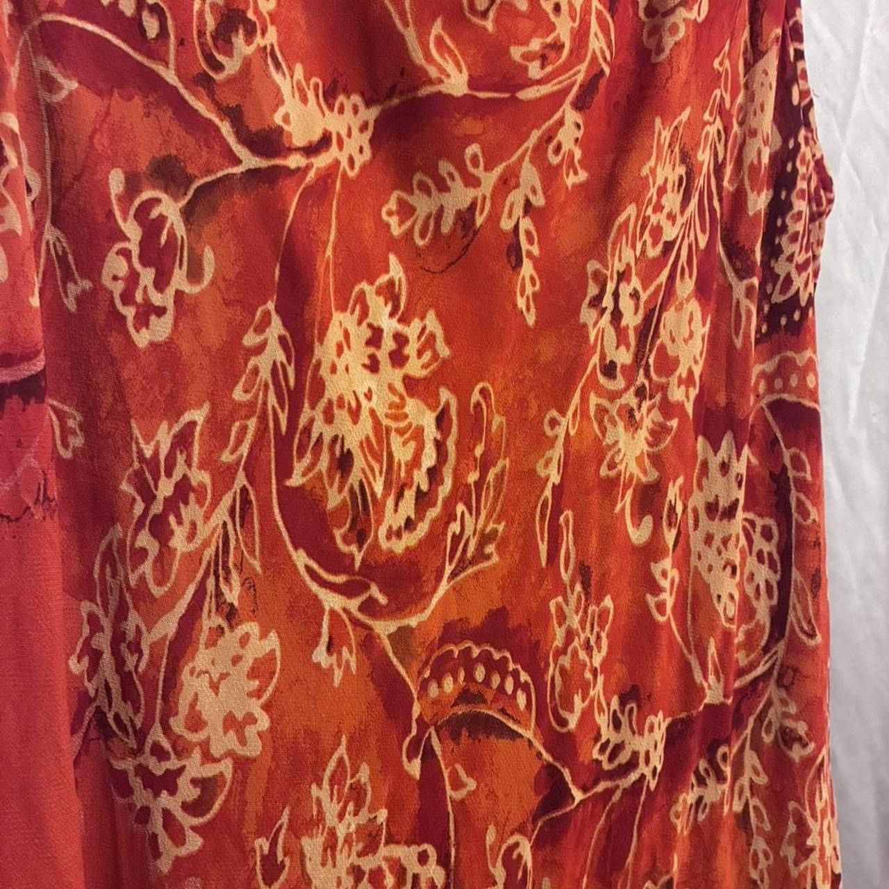 Other Designer Carole Little’s Saint Tropez West Floral Maxi Dress Size L / US 10 / IT 46 - 2 Thumbnail