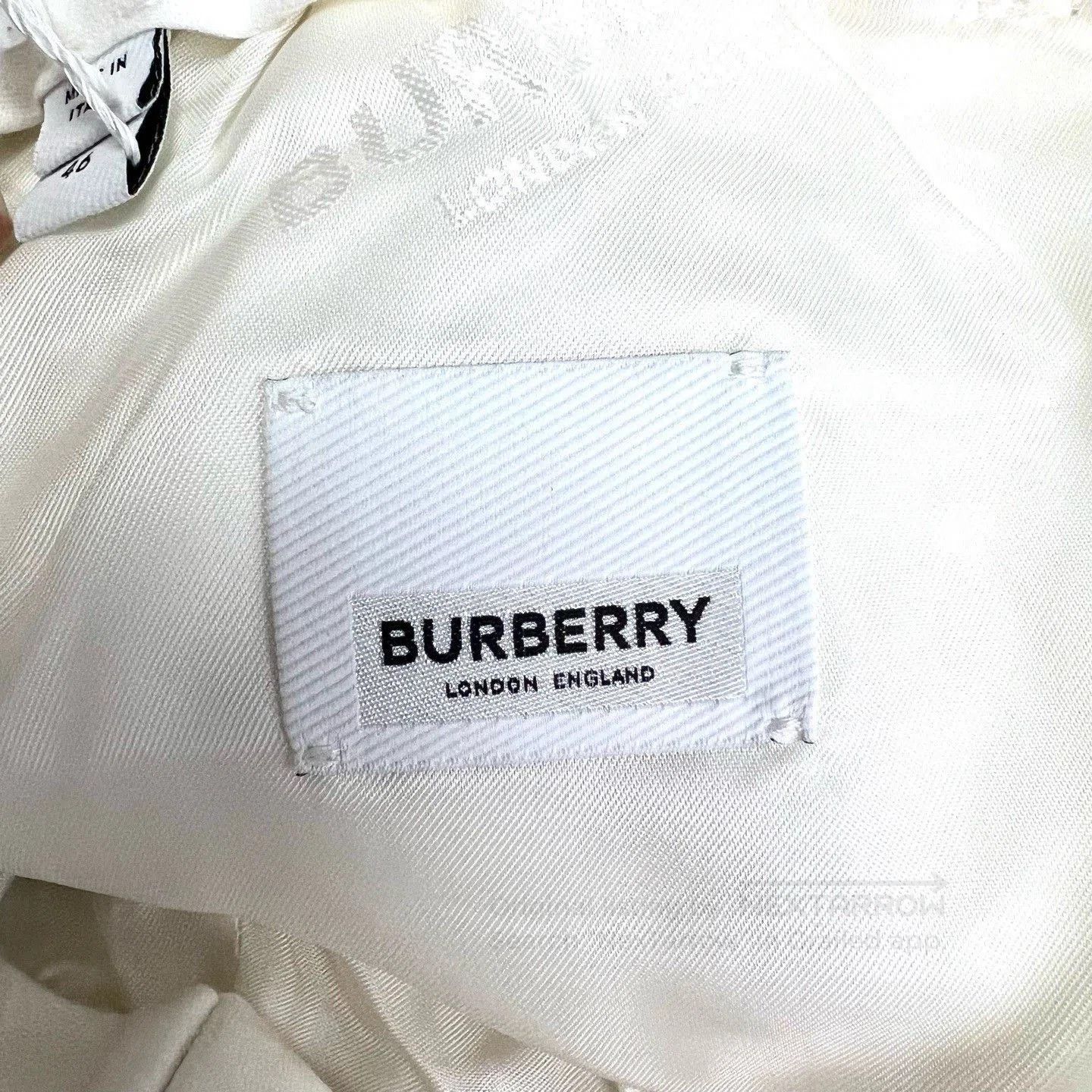 Burberry Burberry Men's Summer White Sports Shorts. Size US 30 / EU 46 - 6 Thumbnail