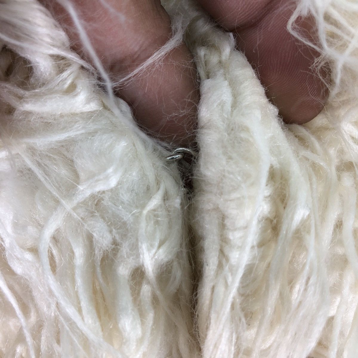 Japanese Brand Vintage Cardigan Hairy Sherpa Faux Fur by Natural Couture Size US M / EU 48-50 / 2 - 14 Thumbnail