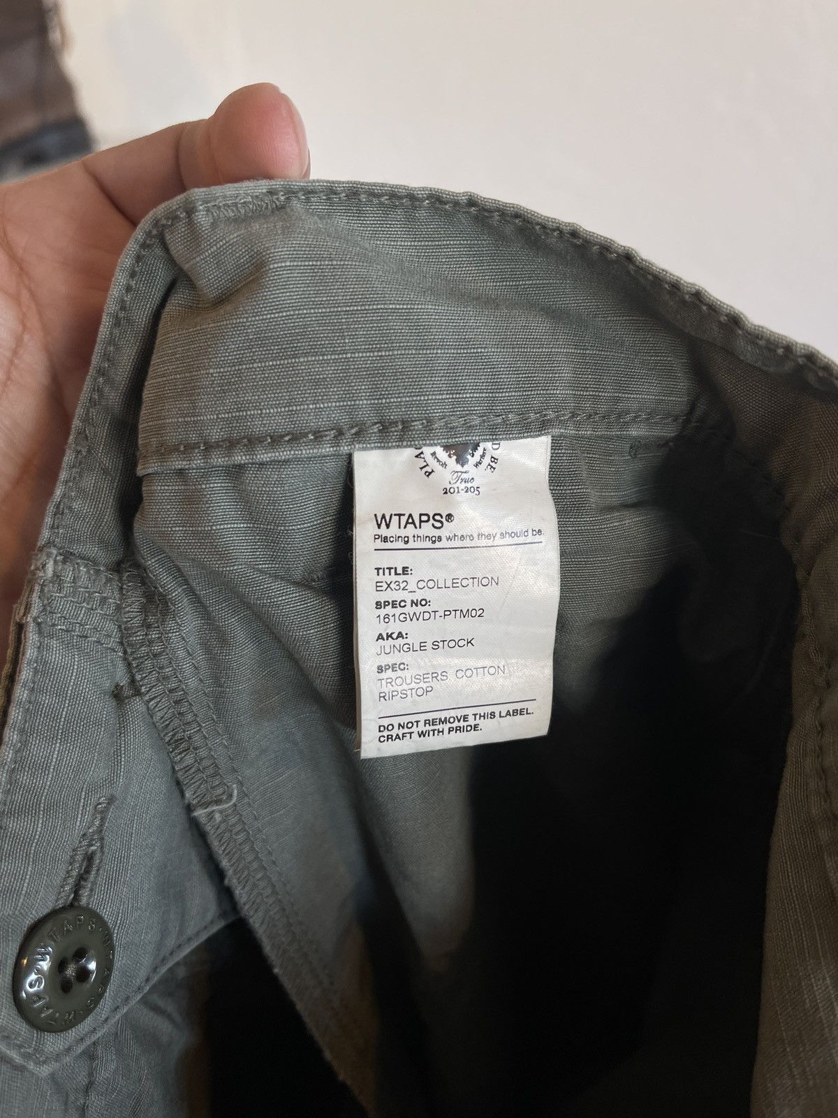 Wtaps Wtaps Jungle Stock Cargo Pants Size US 30 / EU 46 - 7 Thumbnail