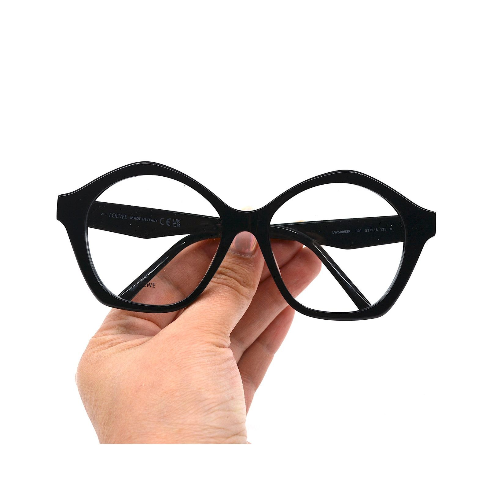 Loewe Brand New 100% Authentic LOEWE LW50053F 001 Black Eyeglasses Size ONE SIZE - 11 Thumbnail