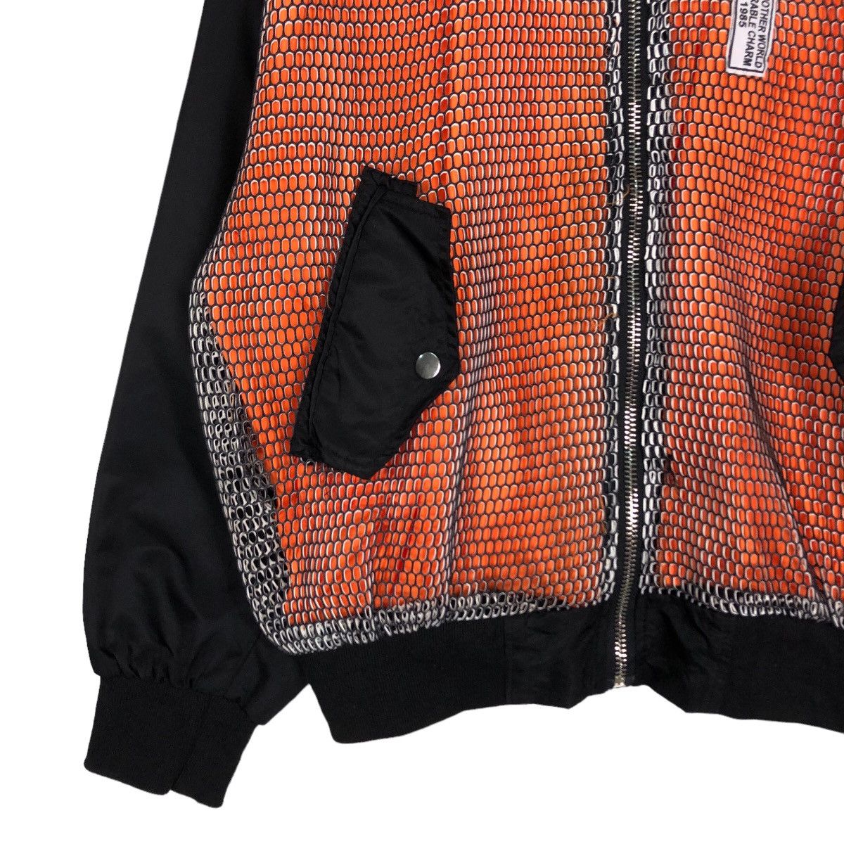 Hysteric Glamour 🔥Vintage Bomber Jacket Rare Net Punk Style MH Japan Size US L / EU 52-54 / 3 - 4 Thumbnail