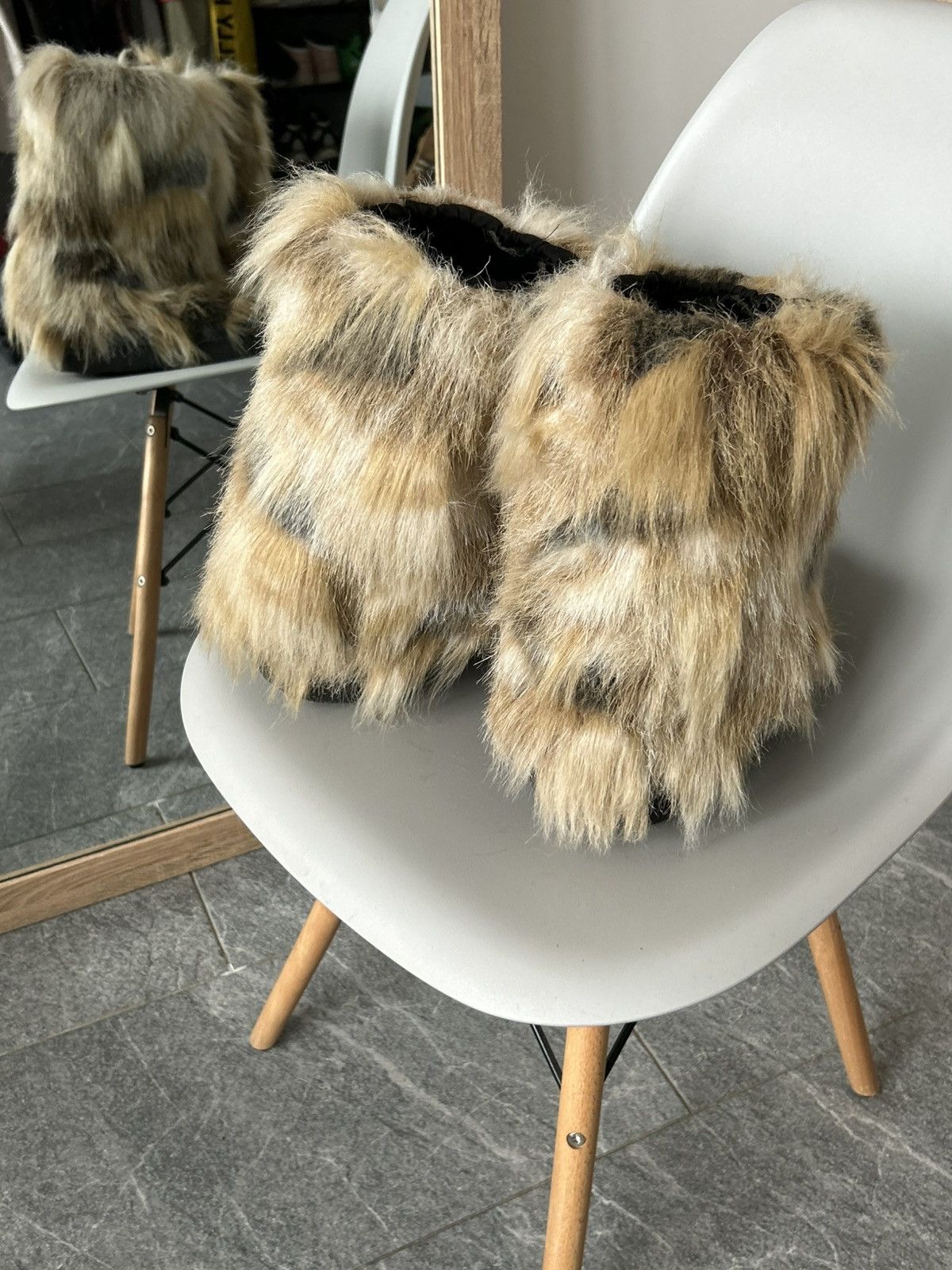 Japanese Brand FAUX FUR RICK OWENS VIBE YETI BOOTS STYLE hysteric glamour Size US 8.5 / EU 41-42 - 8 Thumbnail