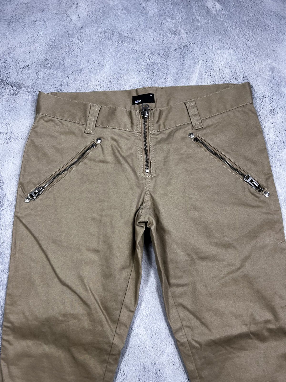 Japanese Brand Vintage Y2K Avant Garde style zip pants bondage opium 44 Size 30" / US 8 / IT 44 - 3 Thumbnail