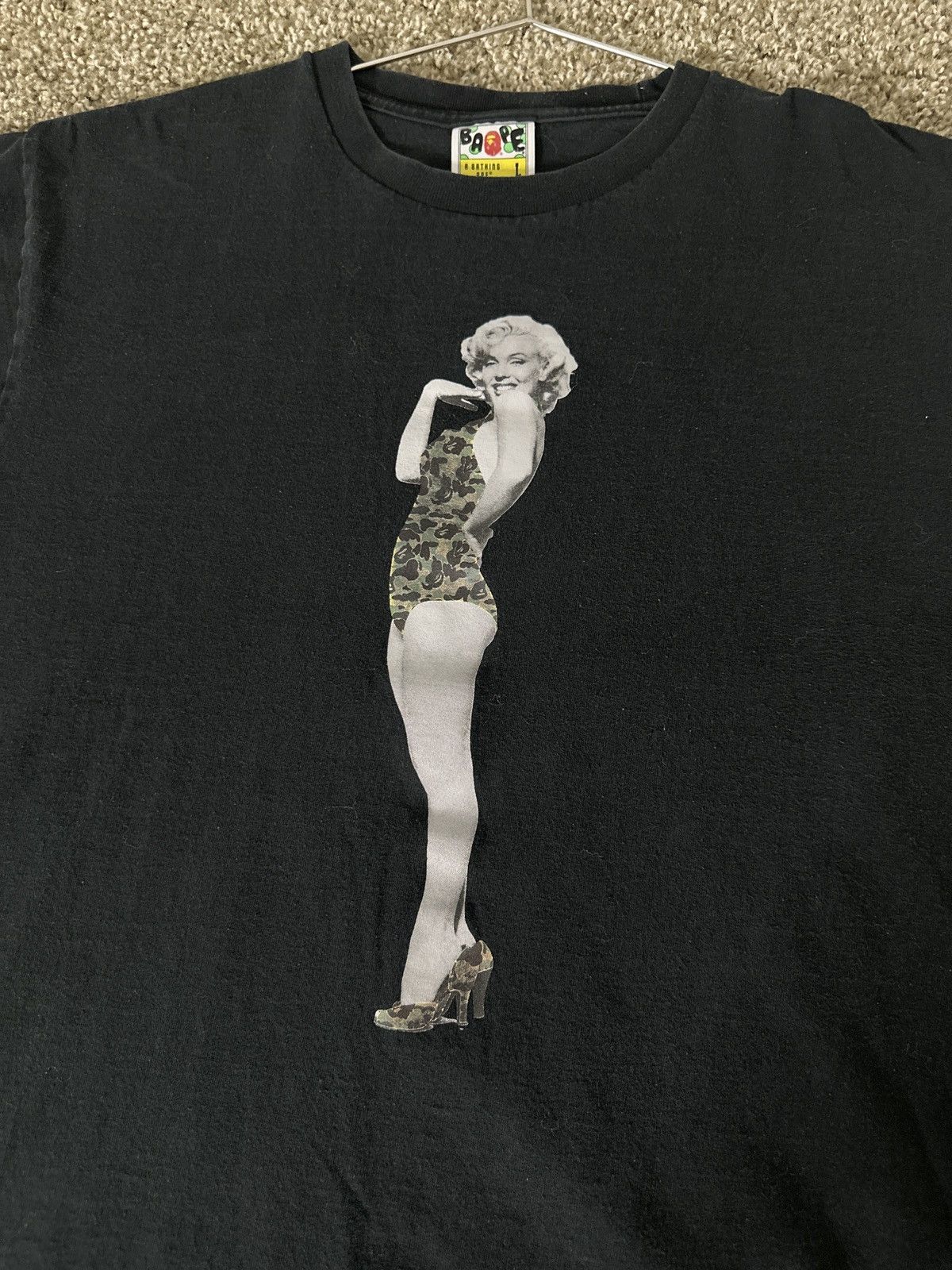 Bape BAPE A BATHING APE x Marilyn Monroe Tee Size US L / EU 52-54 / 3 - 2 Thumbnail