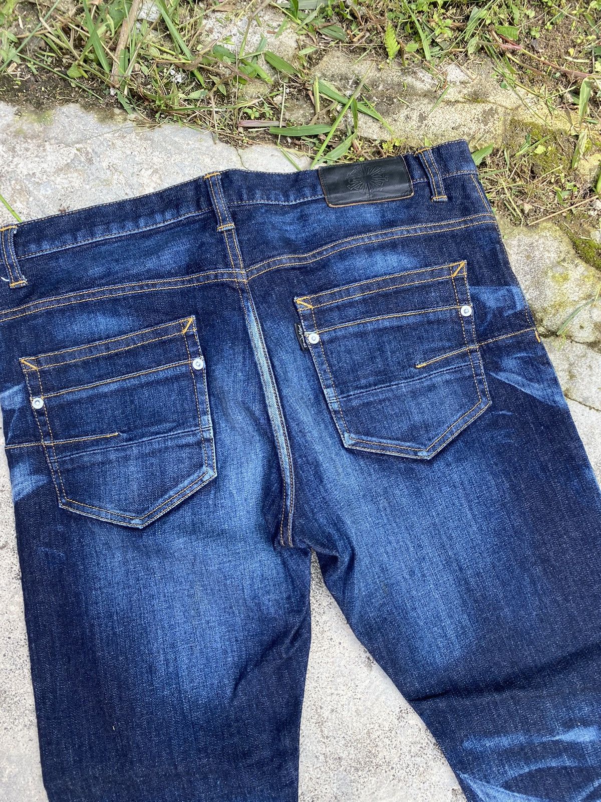 Tornado Mart 🔥 Made in Japan 🔥 Vintage Tornado Mart Denim Pants Size US 35 - 7 Thumbnail