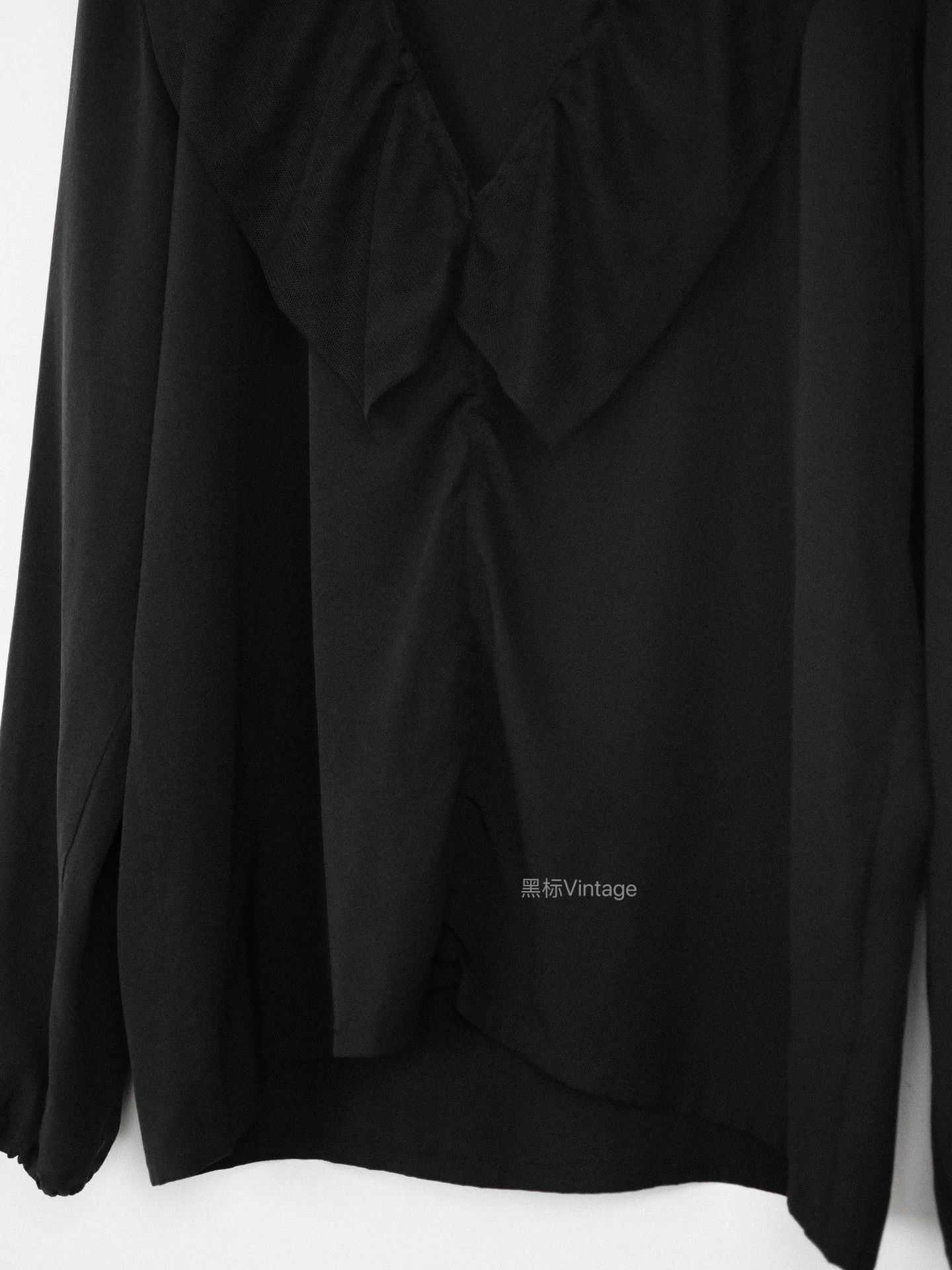 Yohji Yamamoto Yohji Yamamoto 08SS Vintage Silk Mesh Long Sleeve Women 9/10 Size XS / US 0-2 / IT 36-38 - 5 Thumbnail