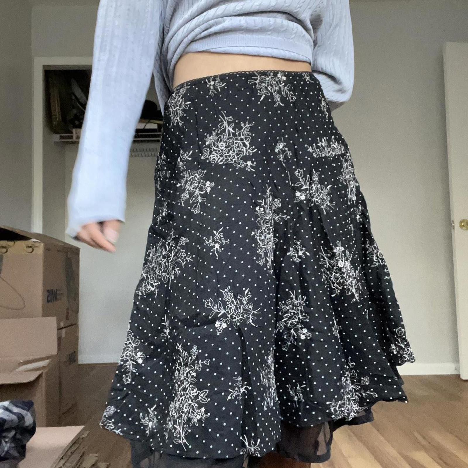 Other Women's Black and Multi Skirt Size 32" / US 10 / IT 46 - 5 Thumbnail