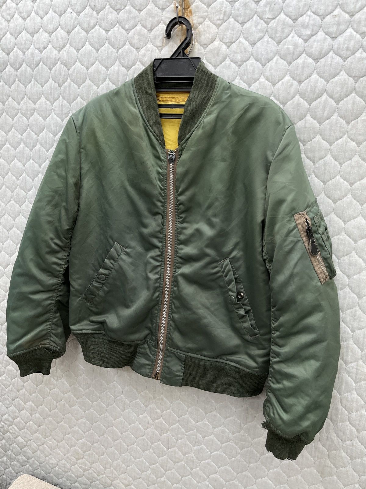 Other 🔥🔥🔥STEALS VTG CAB CLOTHING MA-1 FLIGHT JACKET Size US M / EU 48-50 / 2 - 3 Thumbnail