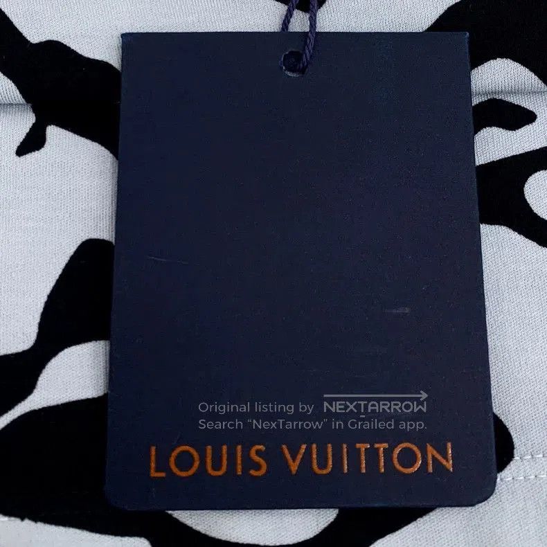 Louis Vuitton Louis Vuitton Abstract Logo Print Cotton T-shirt. Size US S / EU 44-46 / 1 - 7 Thumbnail
