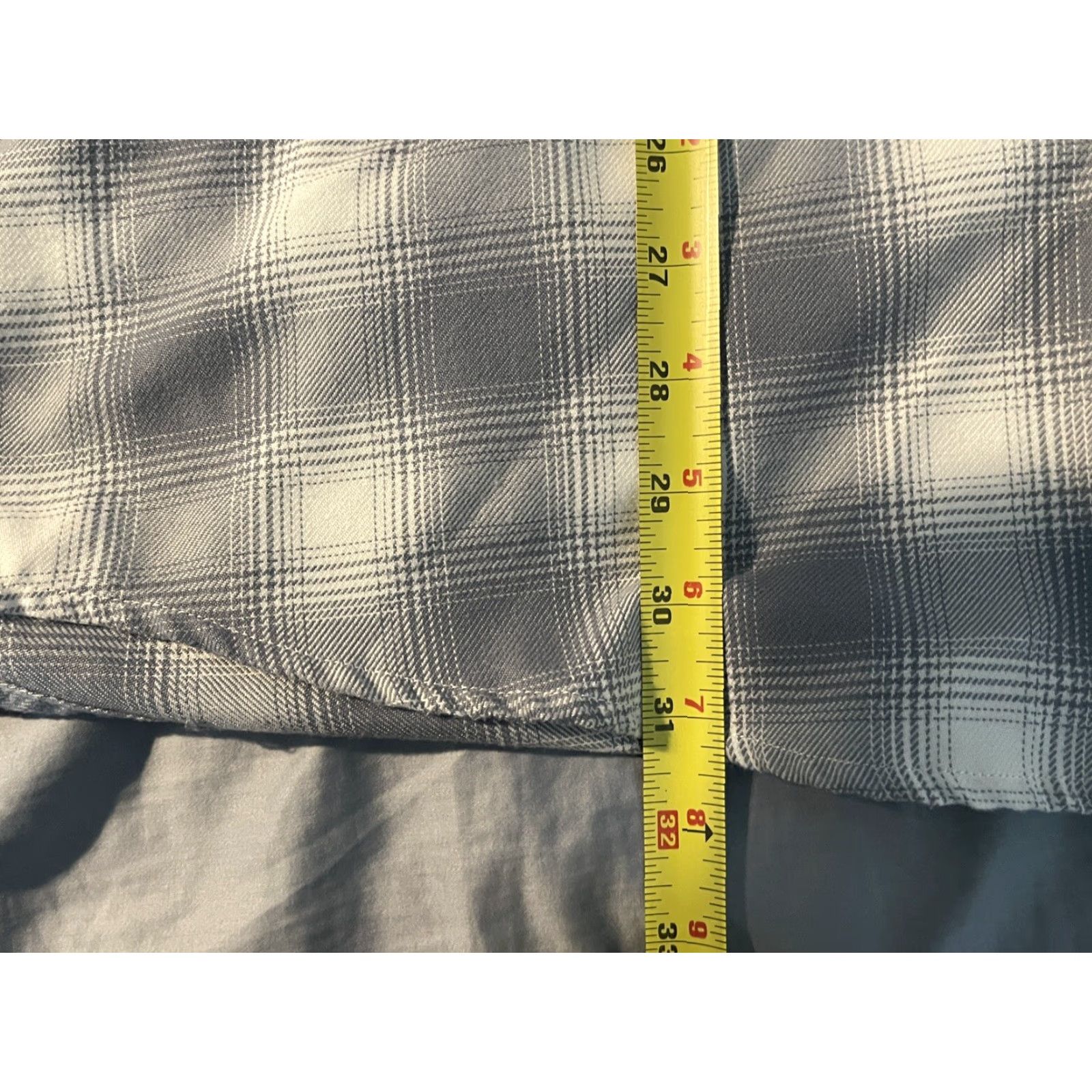 Vintage VINTAGE Dixxon Flannel SHIRT XL Grey White Plaid Mens Casual Limited Edition Summit Size US XL / EU 56 / 4 - 6 Thumbnail