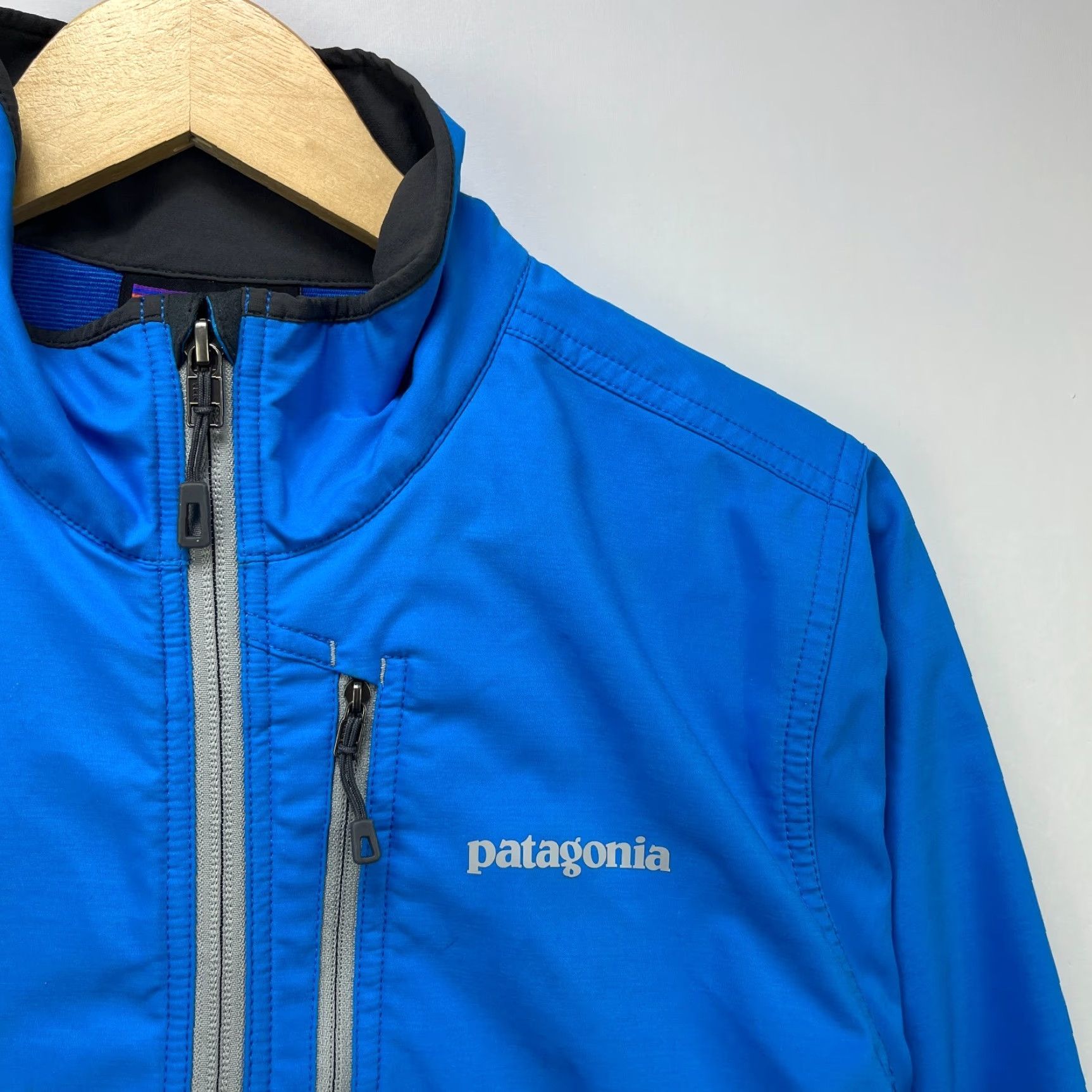 Patagonia VINTAGE Patagonia Blue Softshell Jacket S Men Size US S / EU 44-46 / 1 - 3 Thumbnail
