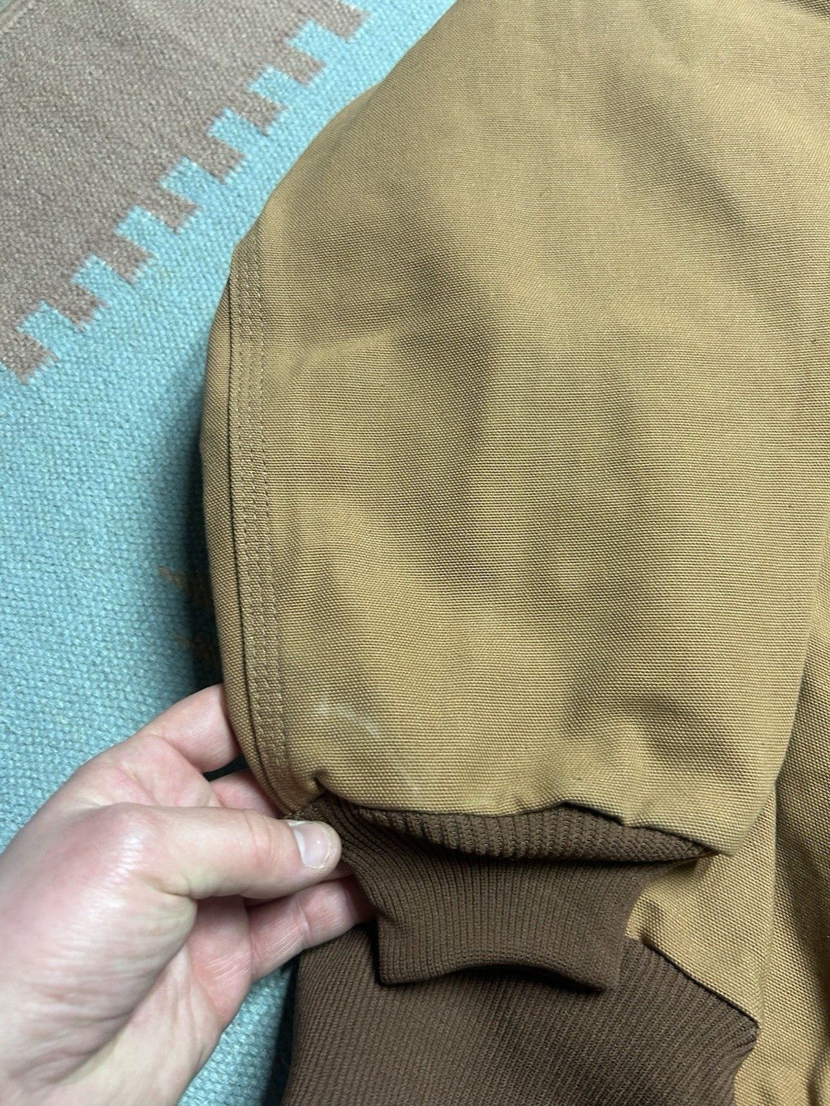 Carhartt Carhartt duck canvas hooded work jacket J131 BRN thermal XL Size US XL / EU 56 / 4 - 7 Thumbnail