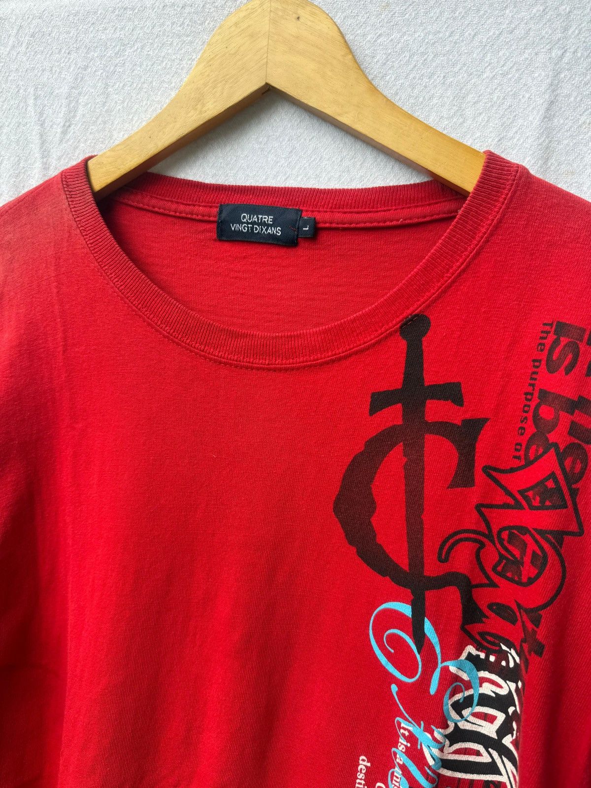 Japanese Brand Quatre vingt dixans japanese style poem longlseeve Size US M / EU 48-50 / 2 - 5 Thumbnail