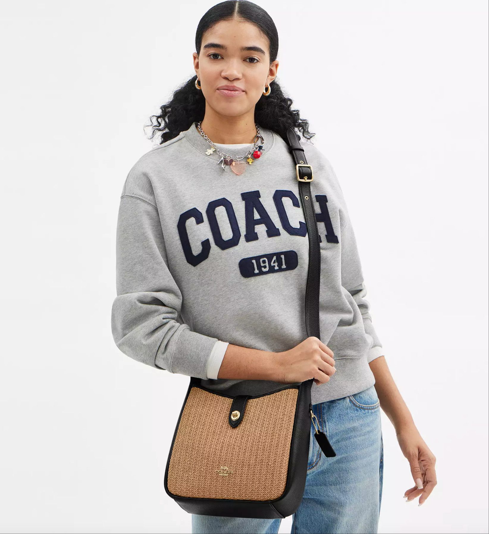 Coach Hadley Convertible Crossbody Bag CAL93 Size ONE SIZE - 6 Thumbnail