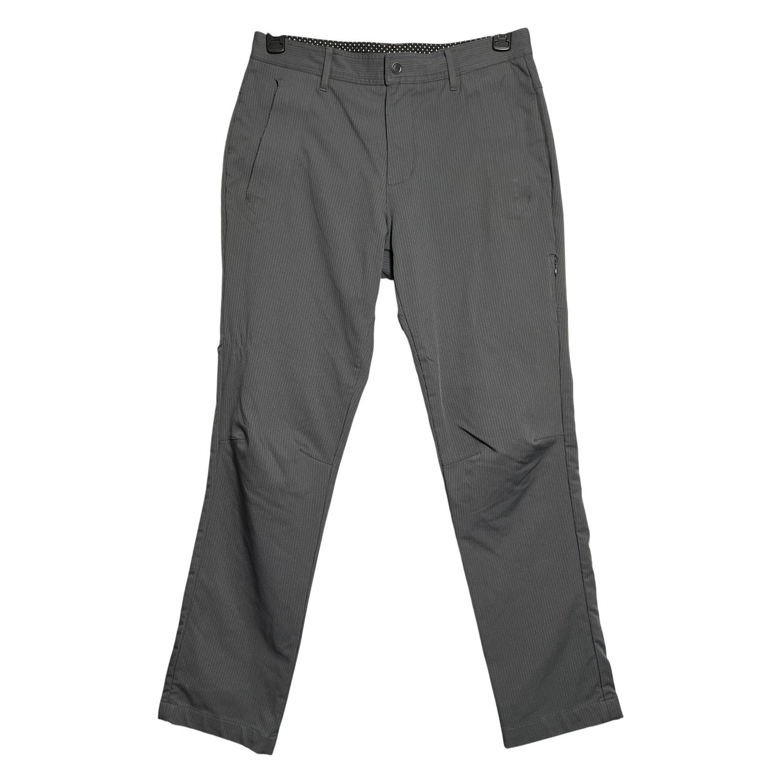Lululemon Lululemon Commute Pant Dark Slate Pinstripe Vented Chino 30 Size US 30 / EU 46 - 1 Thumbnail
