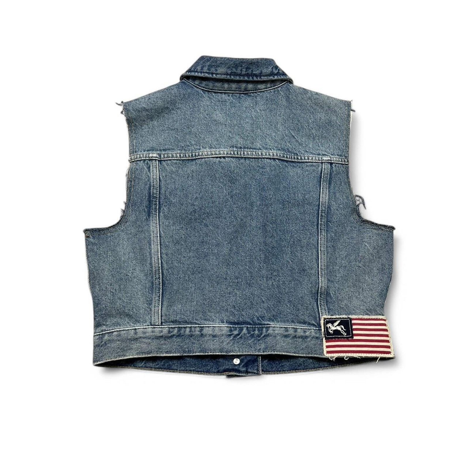 Other Idyllwind Women’s Denim Vest - Distressed Biker Casual - S Size S / US 4 / IT 40 - 5 Thumbnail