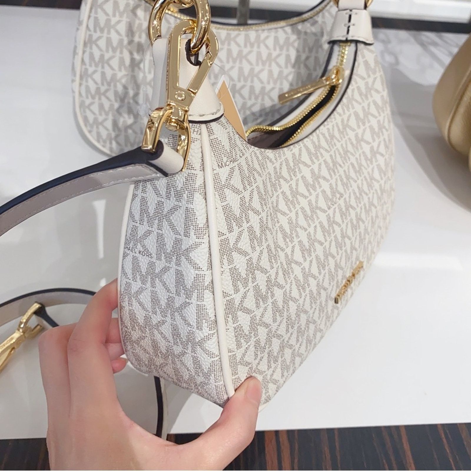 Michael Kors Michael Kors Cora medium Chain Crossbody Size ONE SIZE - 3 Thumbnail