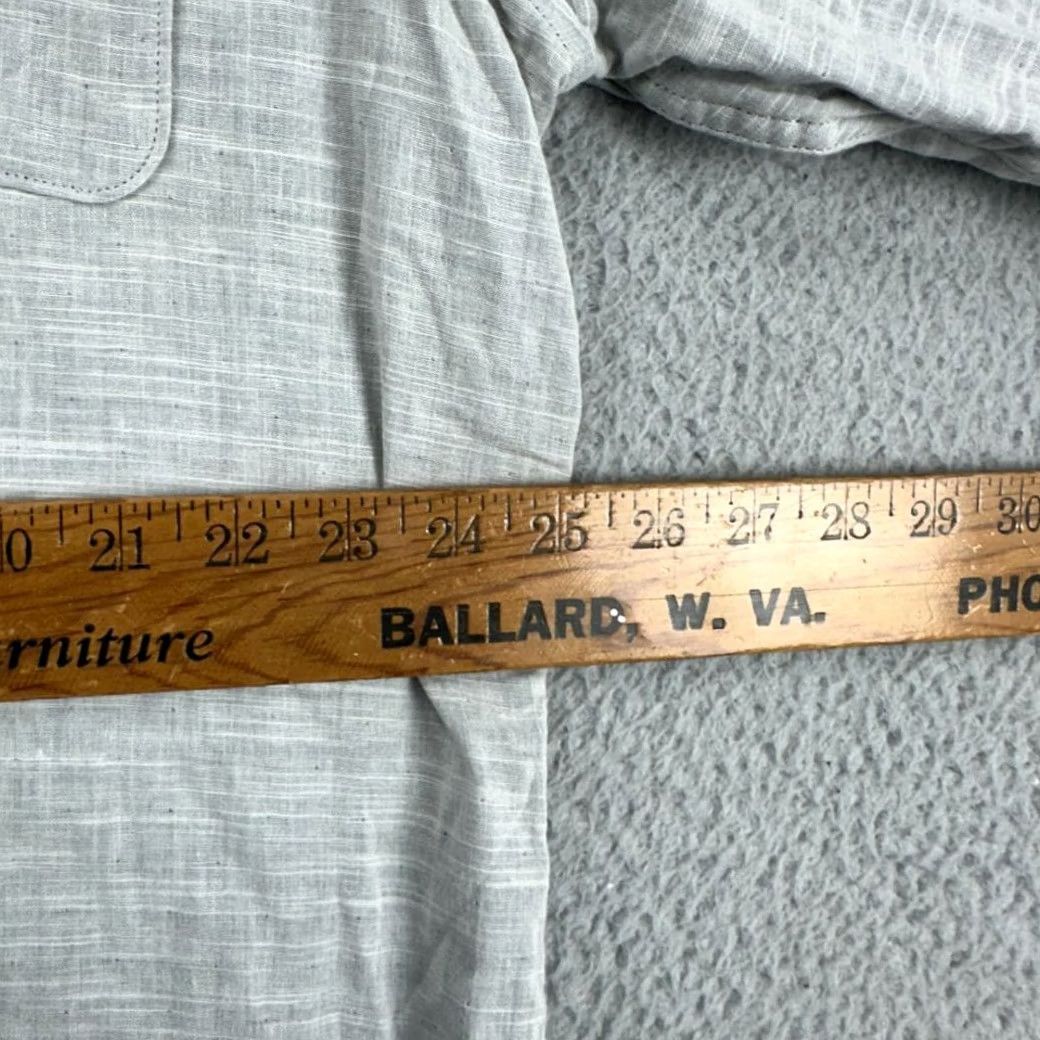Doublet Sonoma Shirt Adult 2XL Grey Button-Up Pocket Mens NEW Size US XXL / EU 58 / 5 - 7 Thumbnail