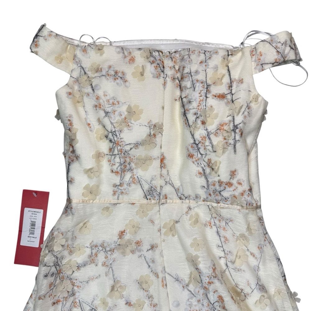 Other NWT New Carmen Marc Valvo Infusion Off-The-Shoulder Maxi Dr Size XS / US 0-2 / IT 36-38 - 9 Thumbnail