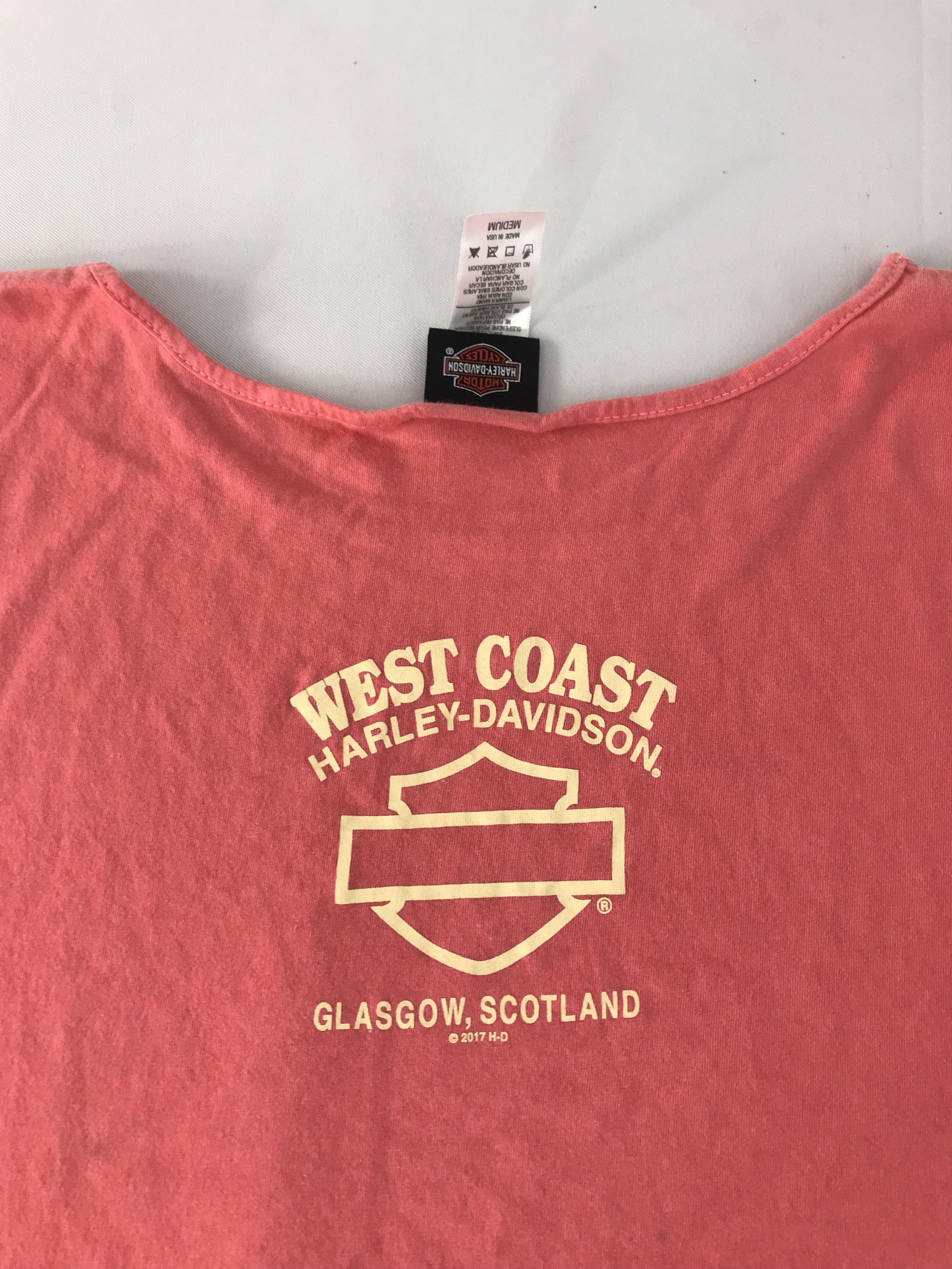 Harley Davidson Harley Davidson West Coast Glasgow Scotland Tee Size M / US 6-8 / IT 42-44 - 5 Thumbnail