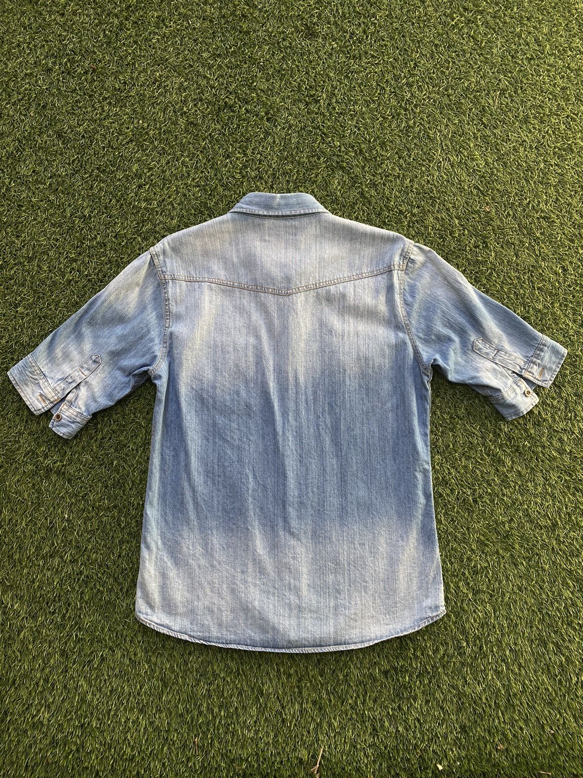 In The Attic Vintge In The Attic Washed Denim Shirts Size US M / EU 48-50 / 2 - 2 Thumbnail