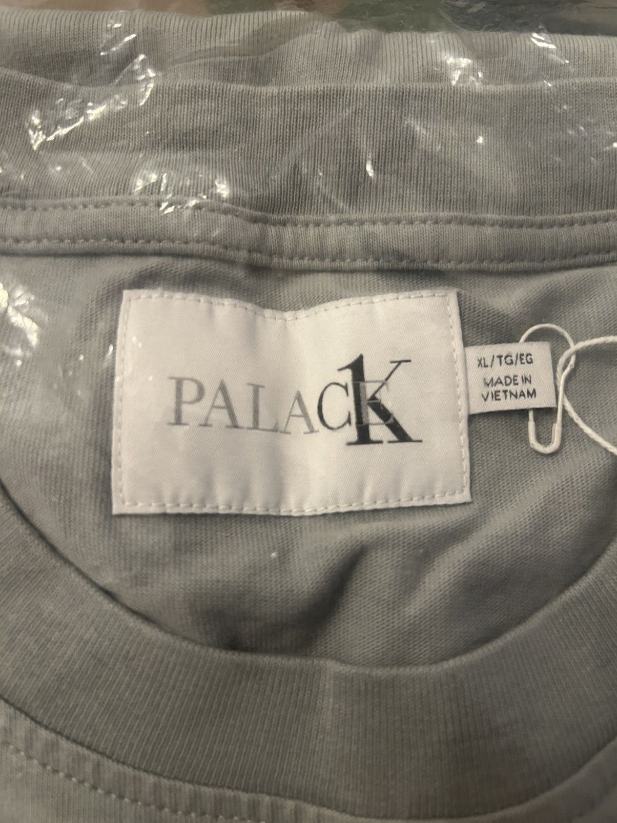 Calvin Klein × Palace Palace Calvin Klein CK1 T-shirt Quarry XL SS22 Size US XL / EU 56 / 4 - 5 Thumbnail