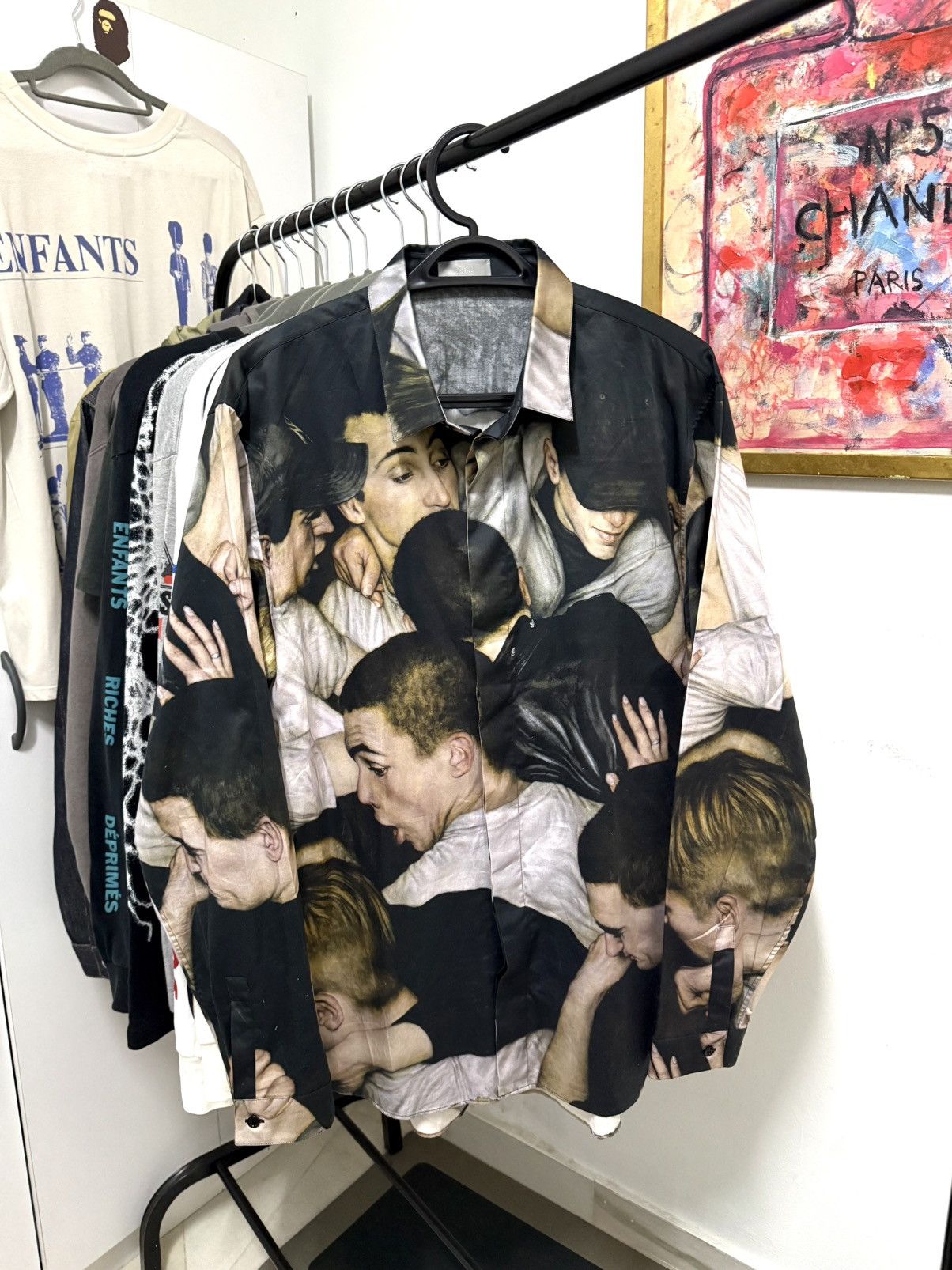 Dior FW17 Runway Dior Homme Dan witz "moshpit" Shirt Size US M / EU 48-50 / 2 - 1 Thumbnail