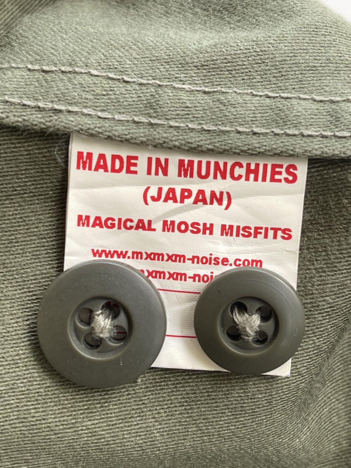 Japanese Brand MXMXM Magical Mosh Misfits Skates Hooded Jacket Size US L / EU 52-54 / 3 - 12 Thumbnail