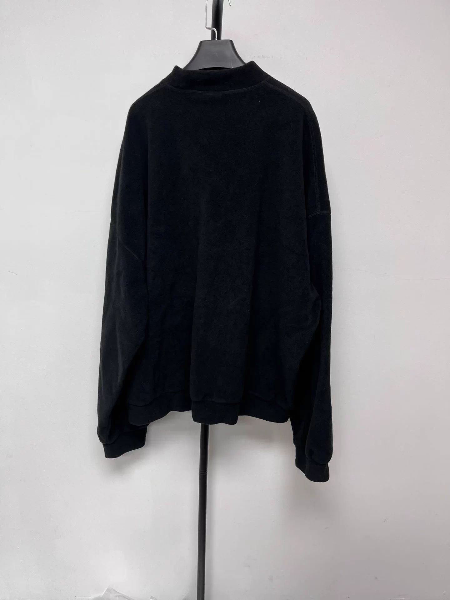 Balenciaga Balenciaga Black Double Ring Ski Fleece (In Stock) Size US S / EU 44-46 / 1 - 2 Thumbnail