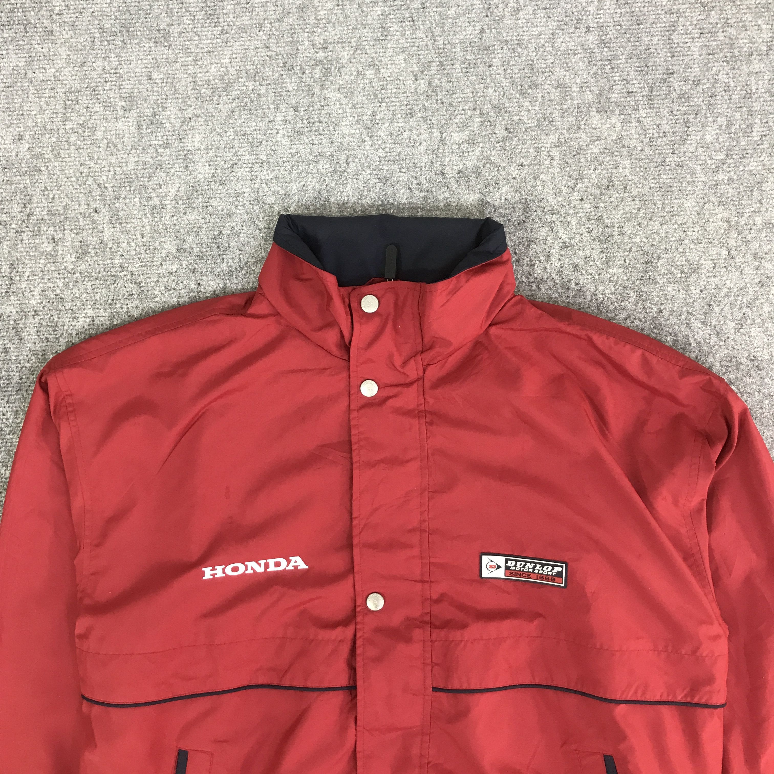 Japanese Brand HONDA x DUNLOP RACING JACKET K116B16 Size US L / EU 52-54 / 3 - 3 Thumbnail