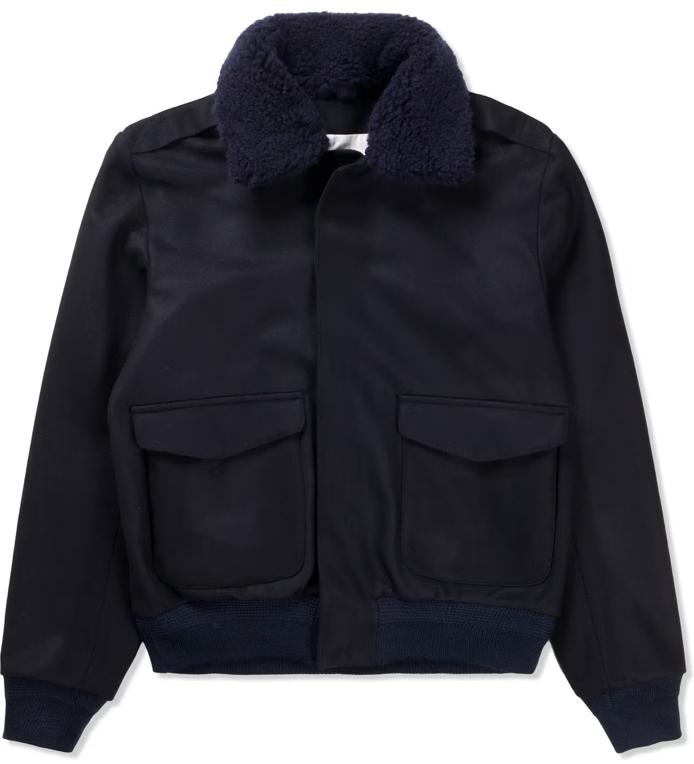 Patrik Ervell Wool Aviator Bomber Jacket (fits S/M) Size US M / EU 48-50 / 2 - 3 Thumbnail