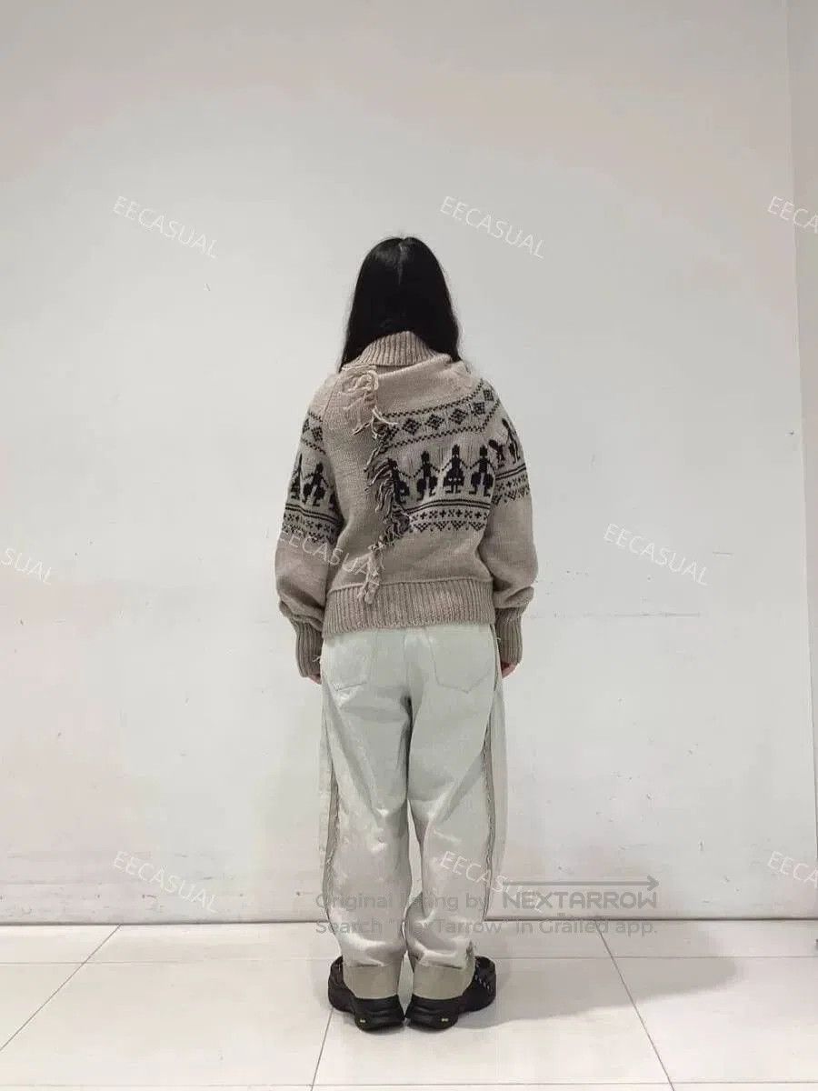 Y's Yohji Yamamoto Nordic Wool Sweater. Size M / US 6-8 / IT 42-44 - 9 Thumbnail