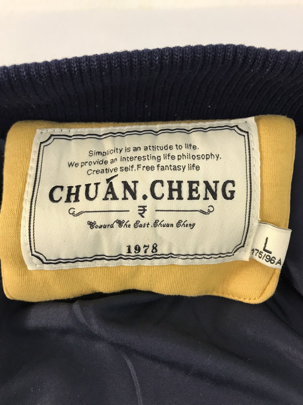 Other Varsity Padded Jacket Chuan Heng Embroidery Logo Snap Button Size US S / EU 44-46 / 1 - 7 Thumbnail