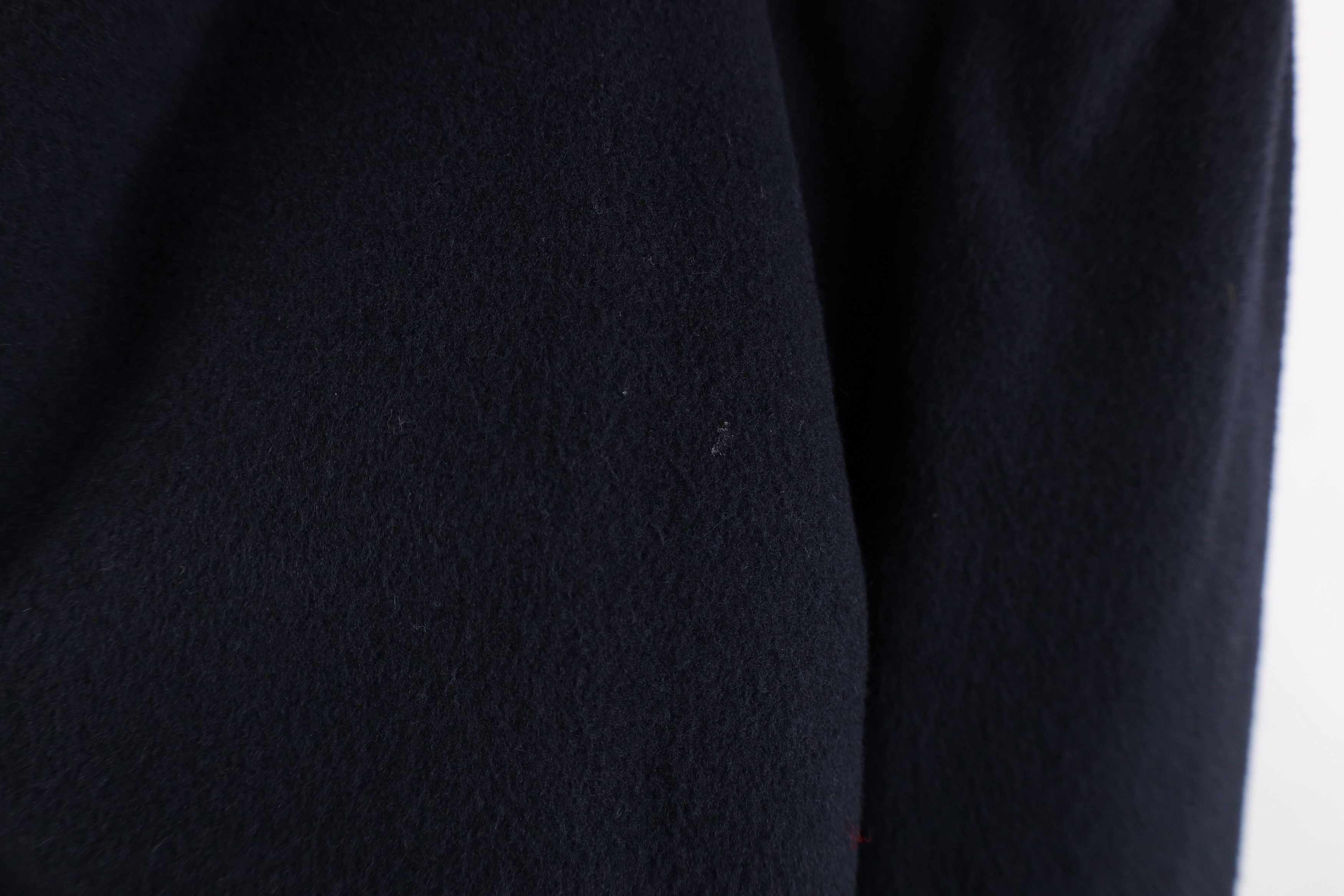 Vintage Vintage 90s Streetwear Blend Overcoat Jacket Navy Blue Size US XXL / EU 58 / 5 - 5 Thumbnail