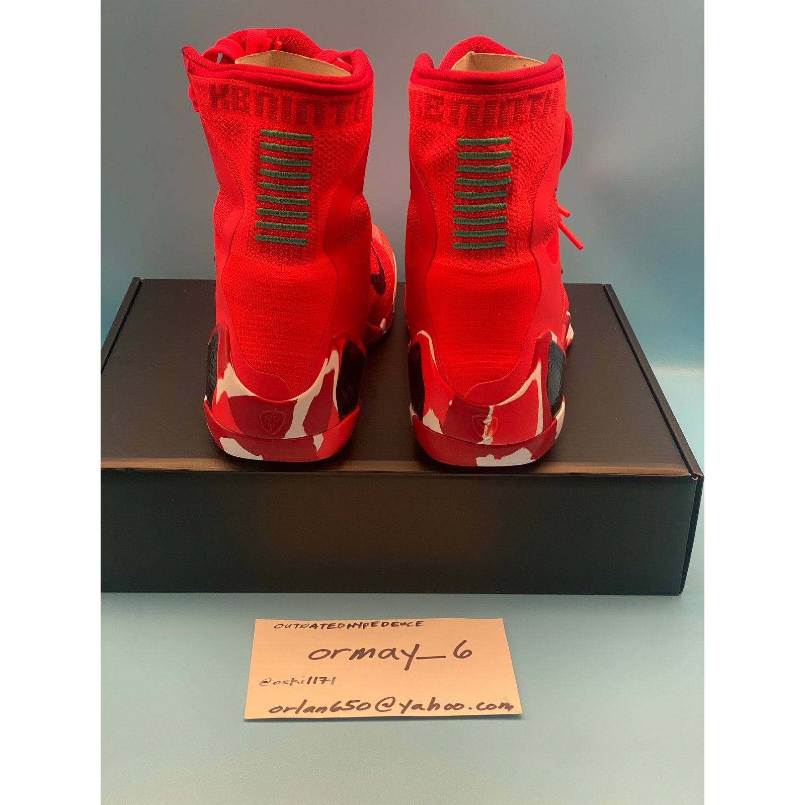 Nike Kobe 9 Elite Protro 'Christmas' 2024 m8 w9.5 Size US 8 / EU 41 - 5 Thumbnail