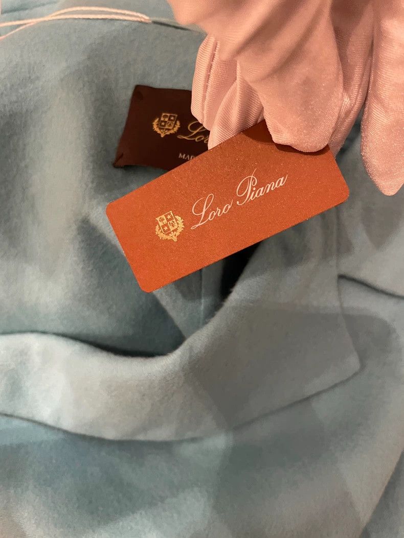 Loro Piana LORO PIANA Blue cashmere coat Size S / US 4 / IT 40 - 5 Thumbnail