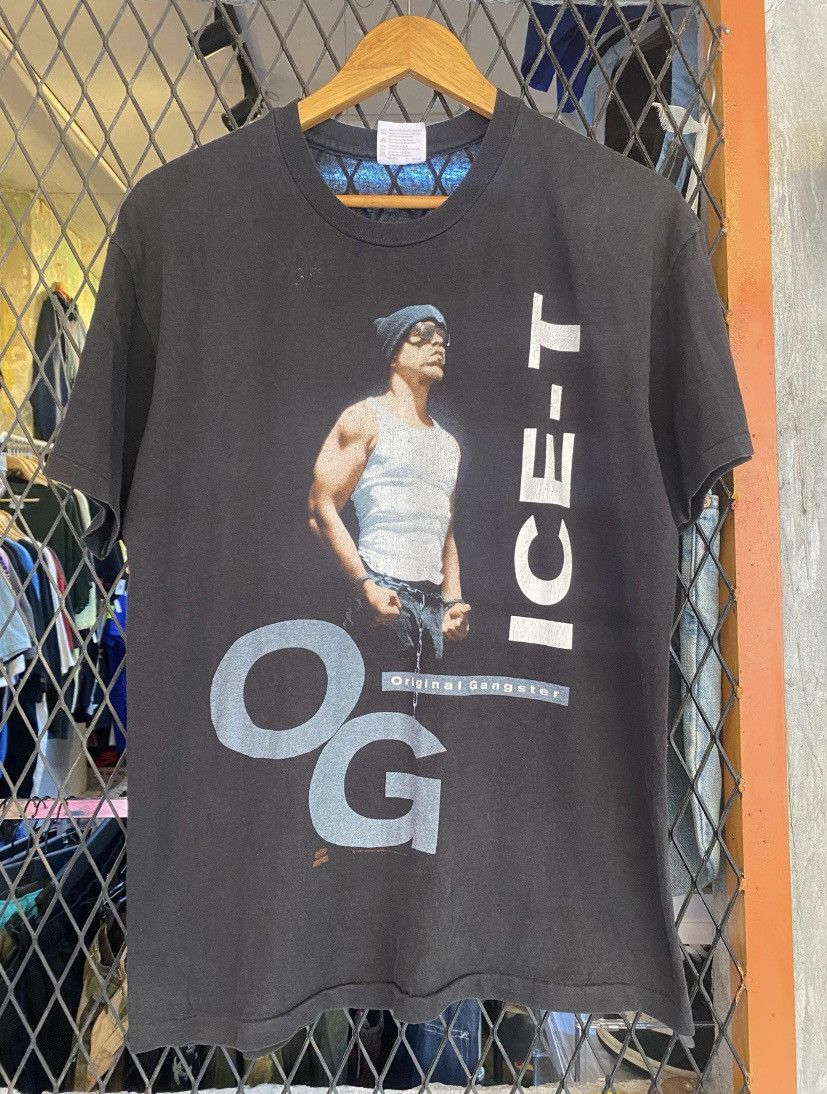 Band Tees Vintage 90s Ice T OG Original Gangster Album Tee - Rap Size US L / EU 52-54 / 3 - 1 Thumbnail