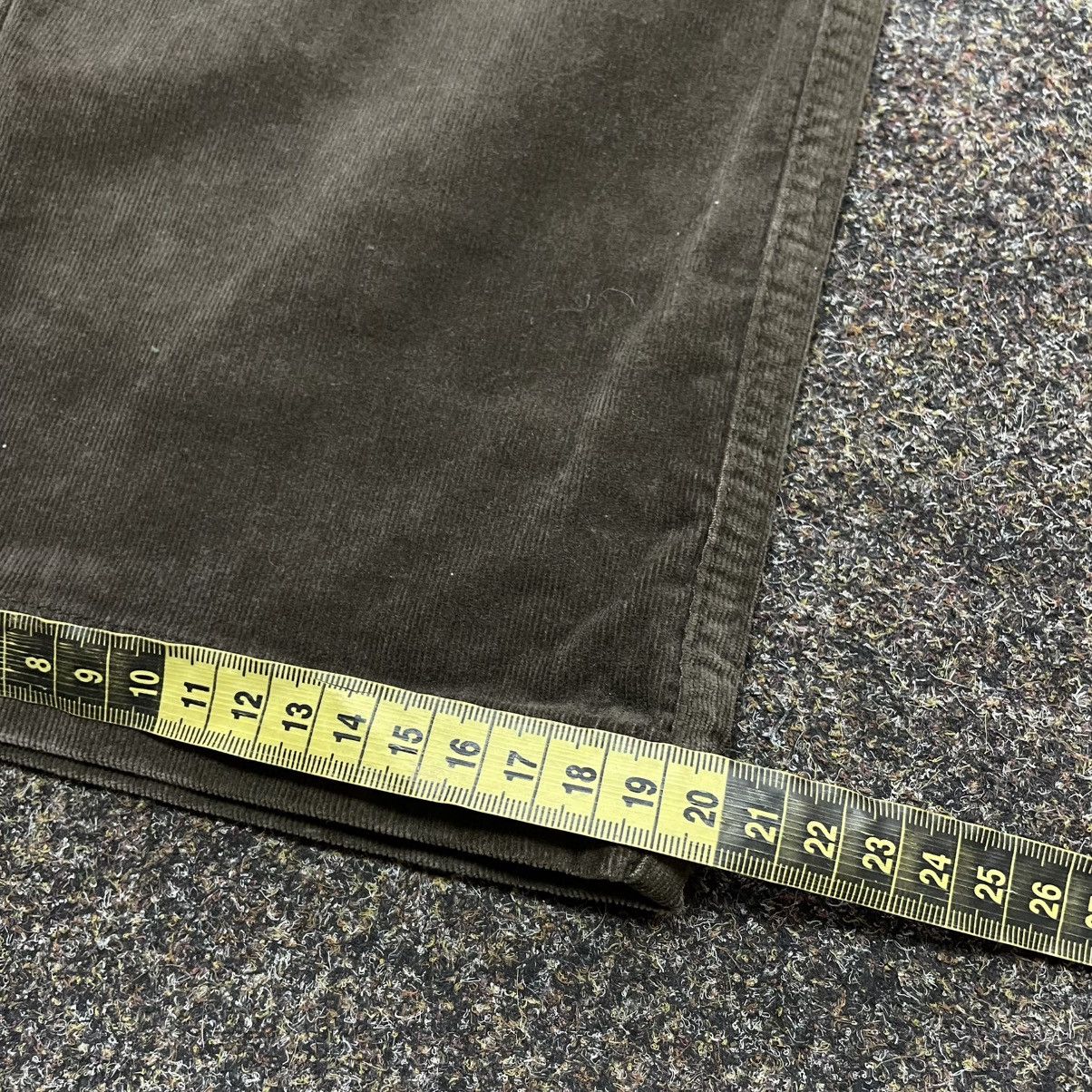 Vintage Vintage Y2K Corduroy Pants Jeans 90s Flared 32 32 Size 32" / US 10 / IT 46 - 8 Thumbnail