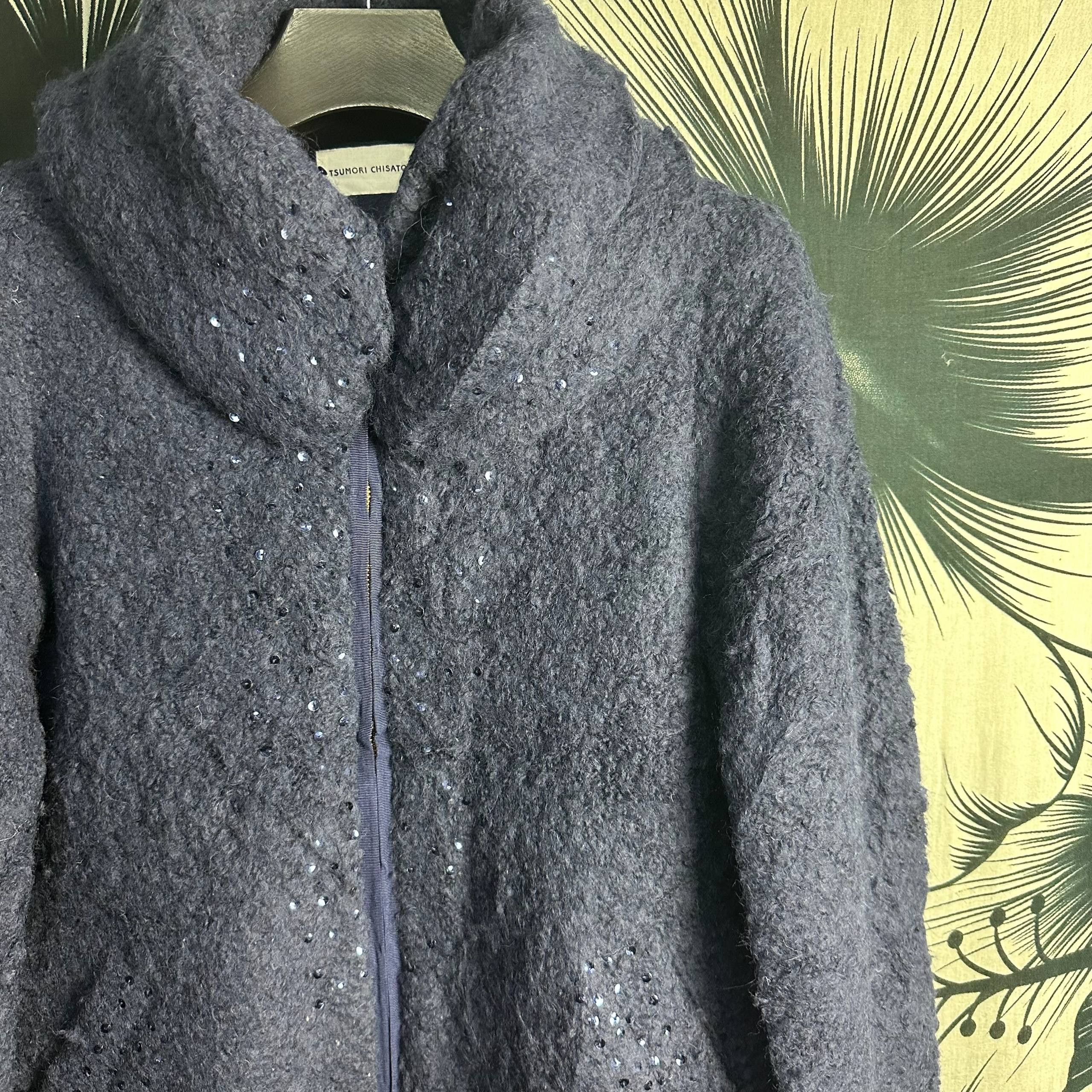 Issey Miyake Issey Miyake Tsumori Chisato Wool Blend Zip Jacket Size US M / EU 48-50 / 2 - 4 Thumbnail