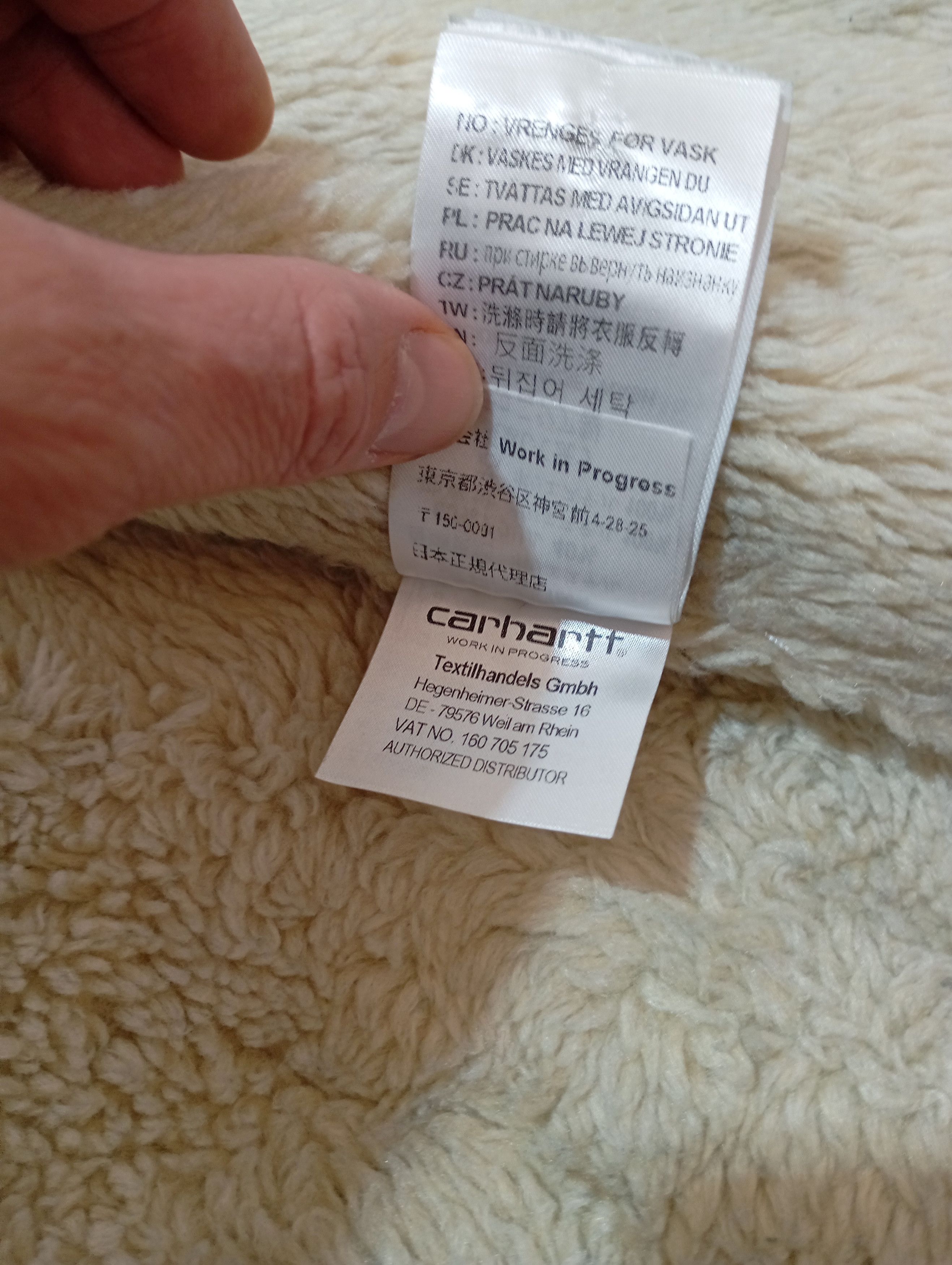 Carhartt Carhartt Denim Fairmount Coat Sherpa Lined Size M Size US M / EU 48-50 / 2 - 5 Thumbnail