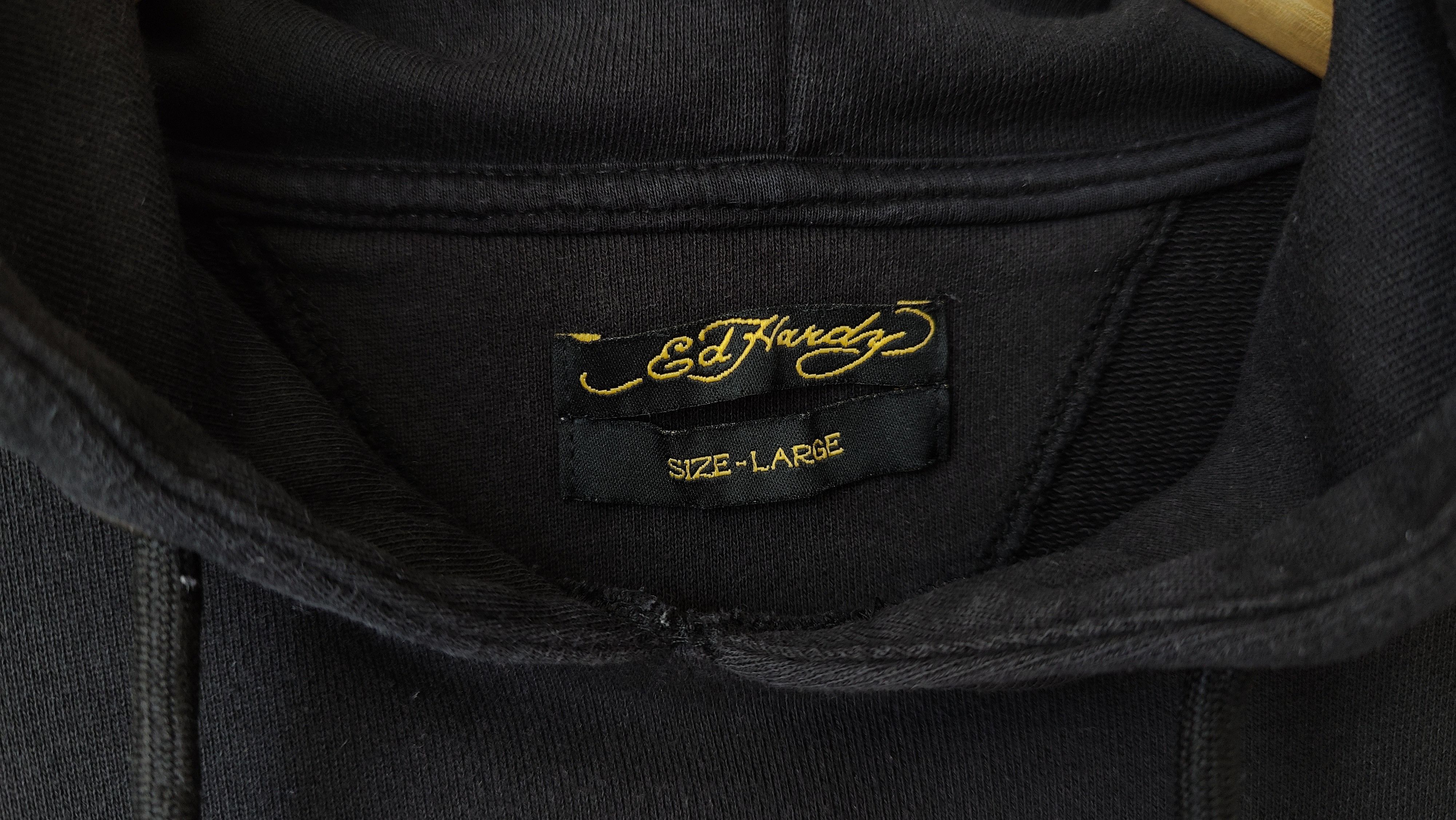 Ed Hardy Ed Hardy Roar Tour Pouch Hoody Y2K Sweatshirt Size US L / EU 52-54 / 3 - 4 Thumbnail