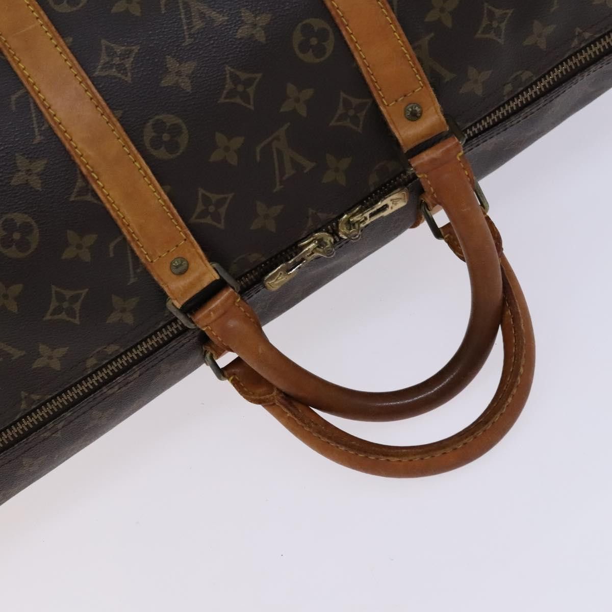 Louis Vuitton LOUIS VUITTON Monogram Keepall 55 Boston Bag M41424 Size ONE SIZE - 7 Thumbnail