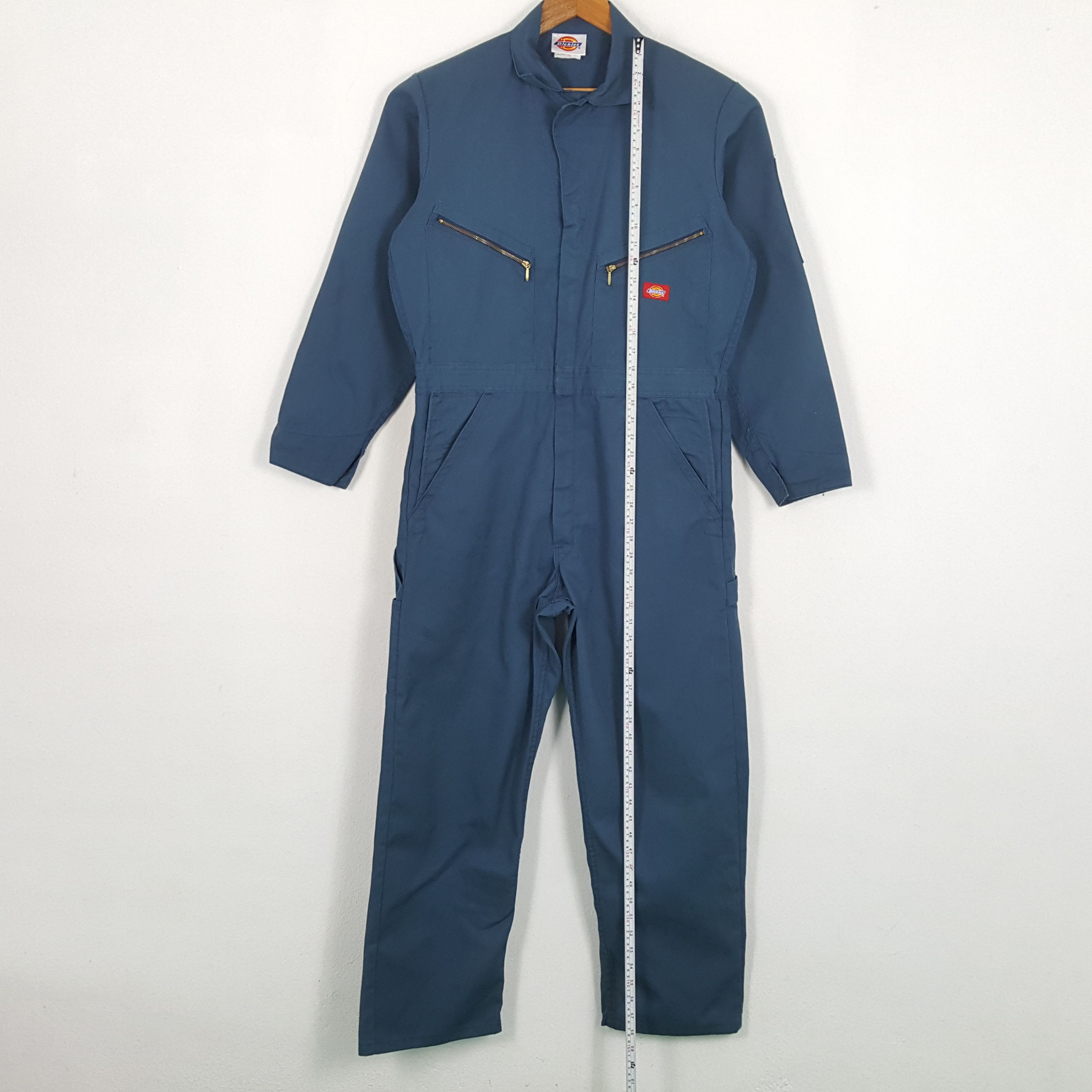 Dickies × Vintage Vintage DICKIES Streewear Skateboard Skull Coverall Jacket Size US L / EU 52-54 / 3 - 7 Thumbnail