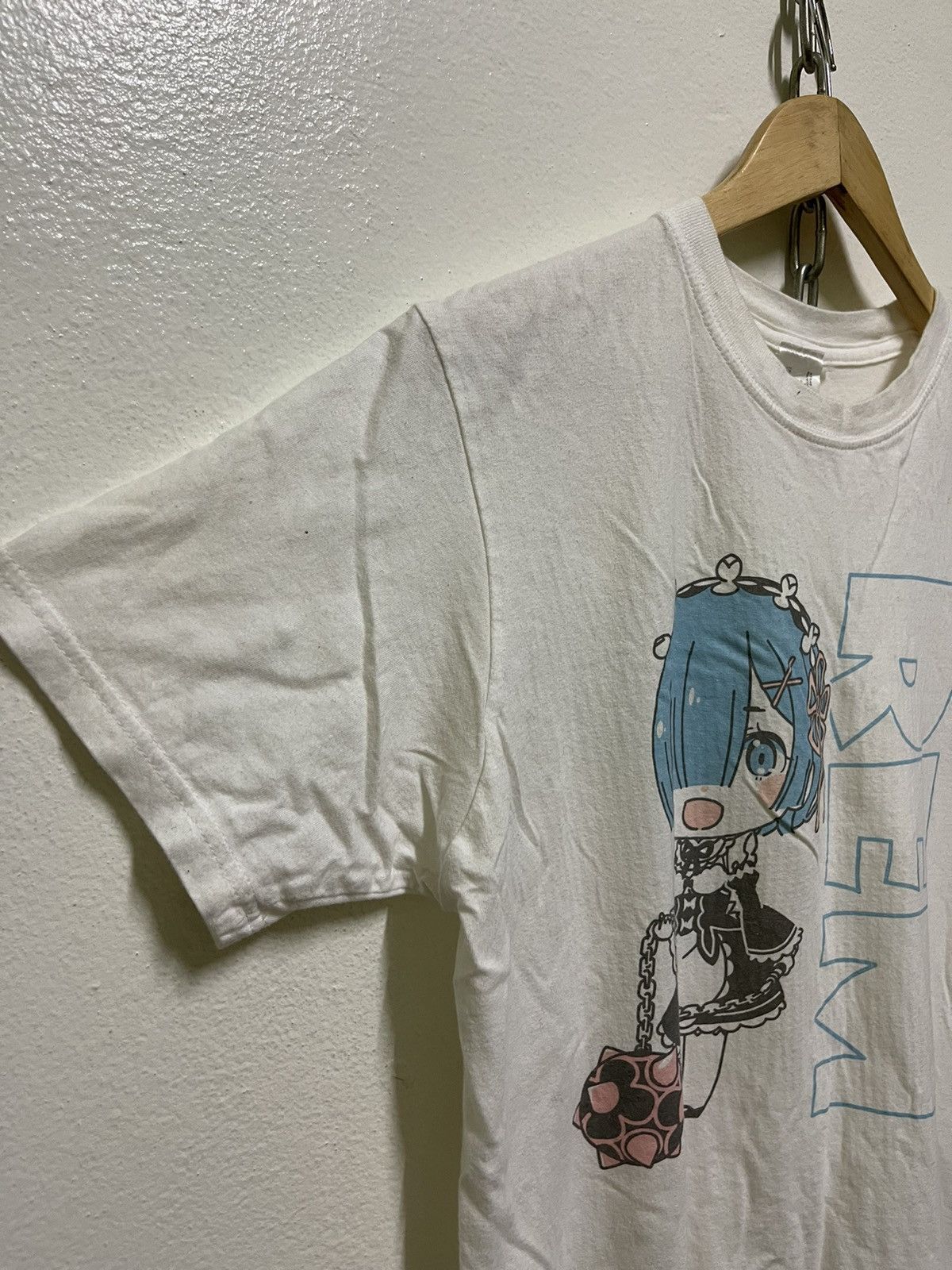 Anime × Japanese Brand × Vintage Re:Zero Anime Rem T Shirt Size US S / EU 44-46 / 1 - 2 Thumbnail