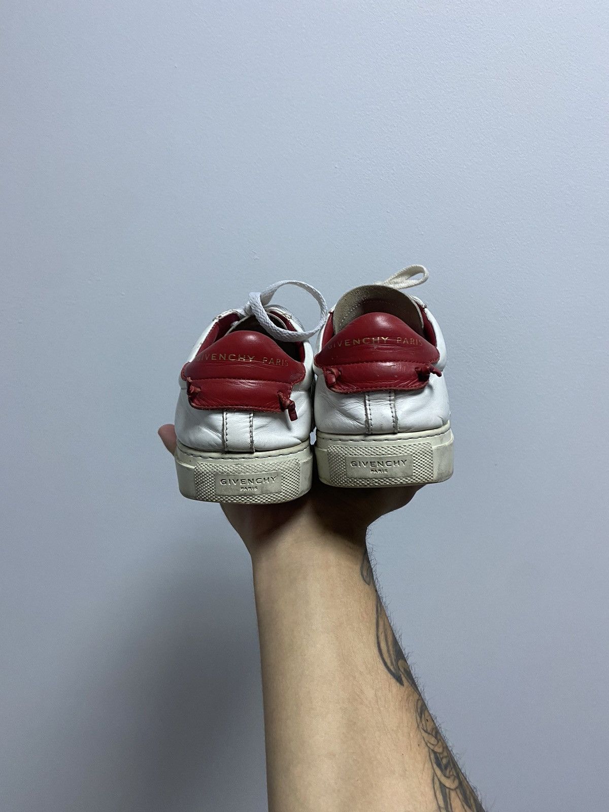 Givenchy × Vintage Givenchy Leather Vintage Shoes Low Sneakers Womans Size US 9 / IT 39 - 3 Thumbnail