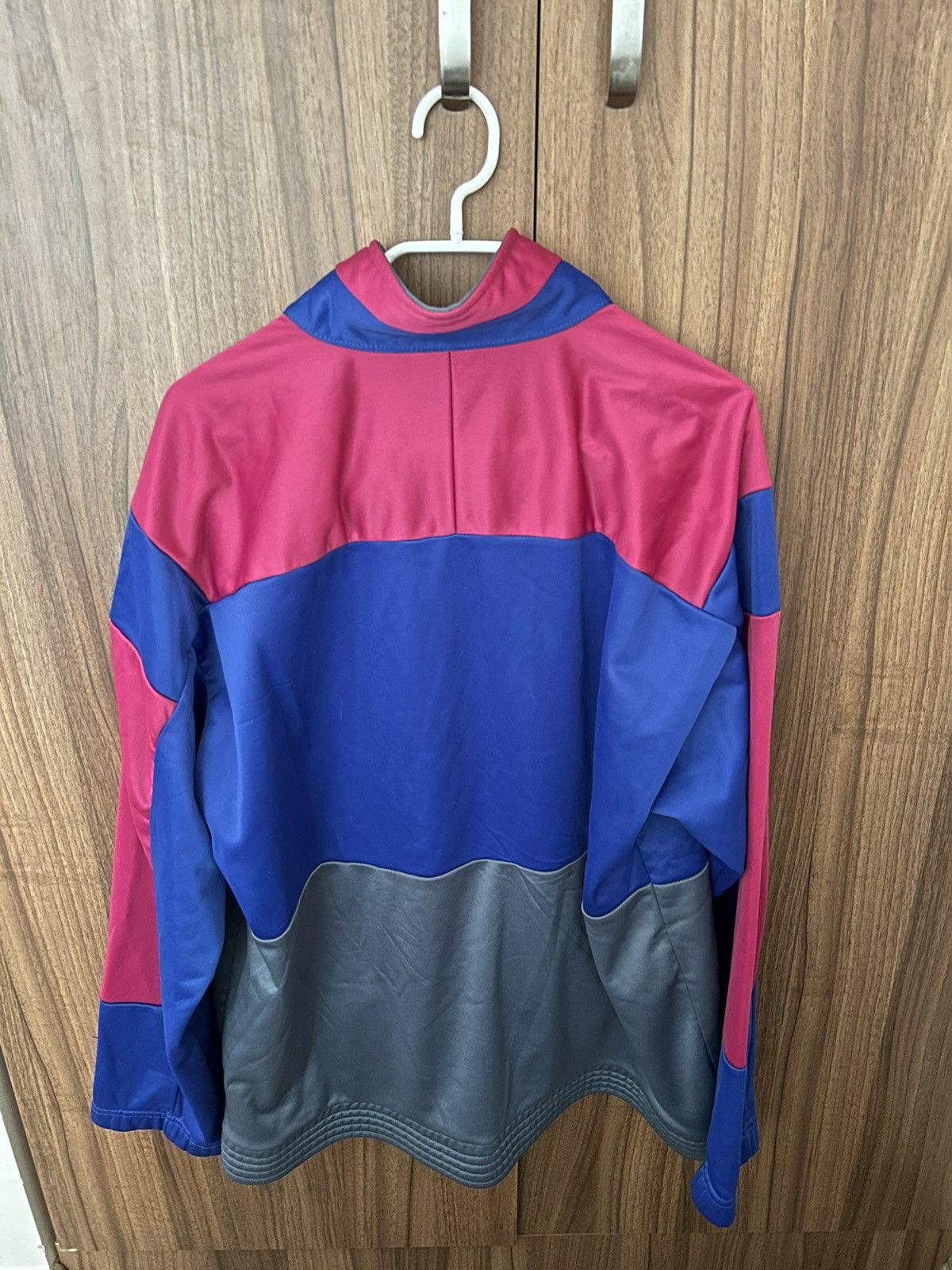 Sergio Tacchini × Vintage Zippered sweater Size US XL / EU 56 / 4 - 9 Thumbnail