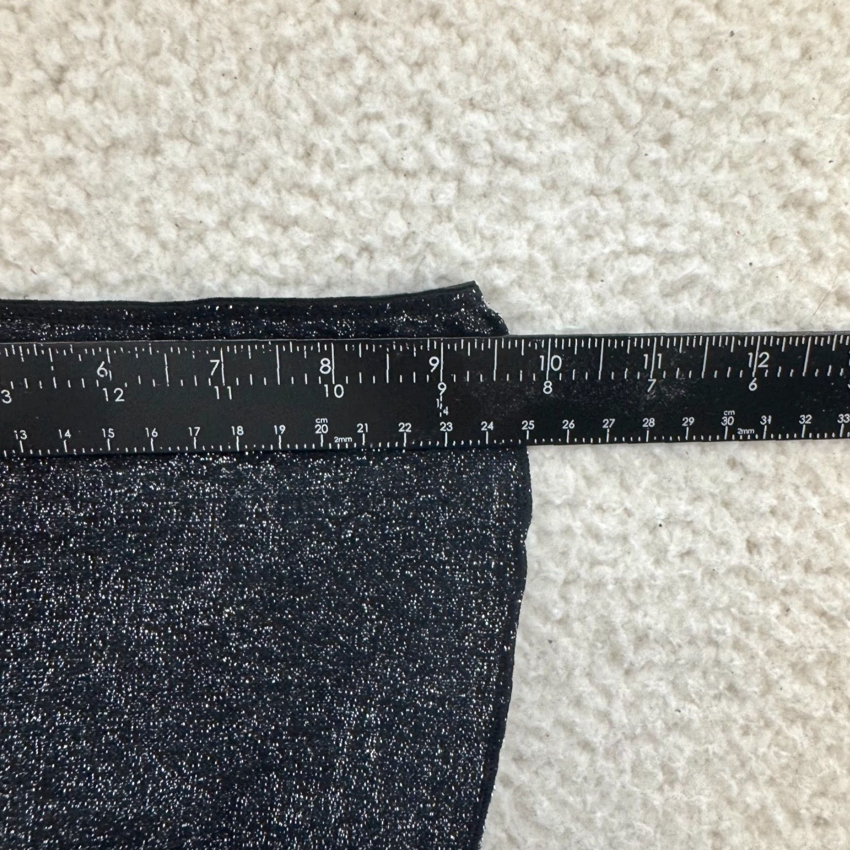 Vintage VINTAGE Y2K Bodysuit One Piece XS Black Sparkle Glitter Cut-Out Rave Club Womens XS Size XS / US 0-2 / IT 36-38 - 7 Thumbnail